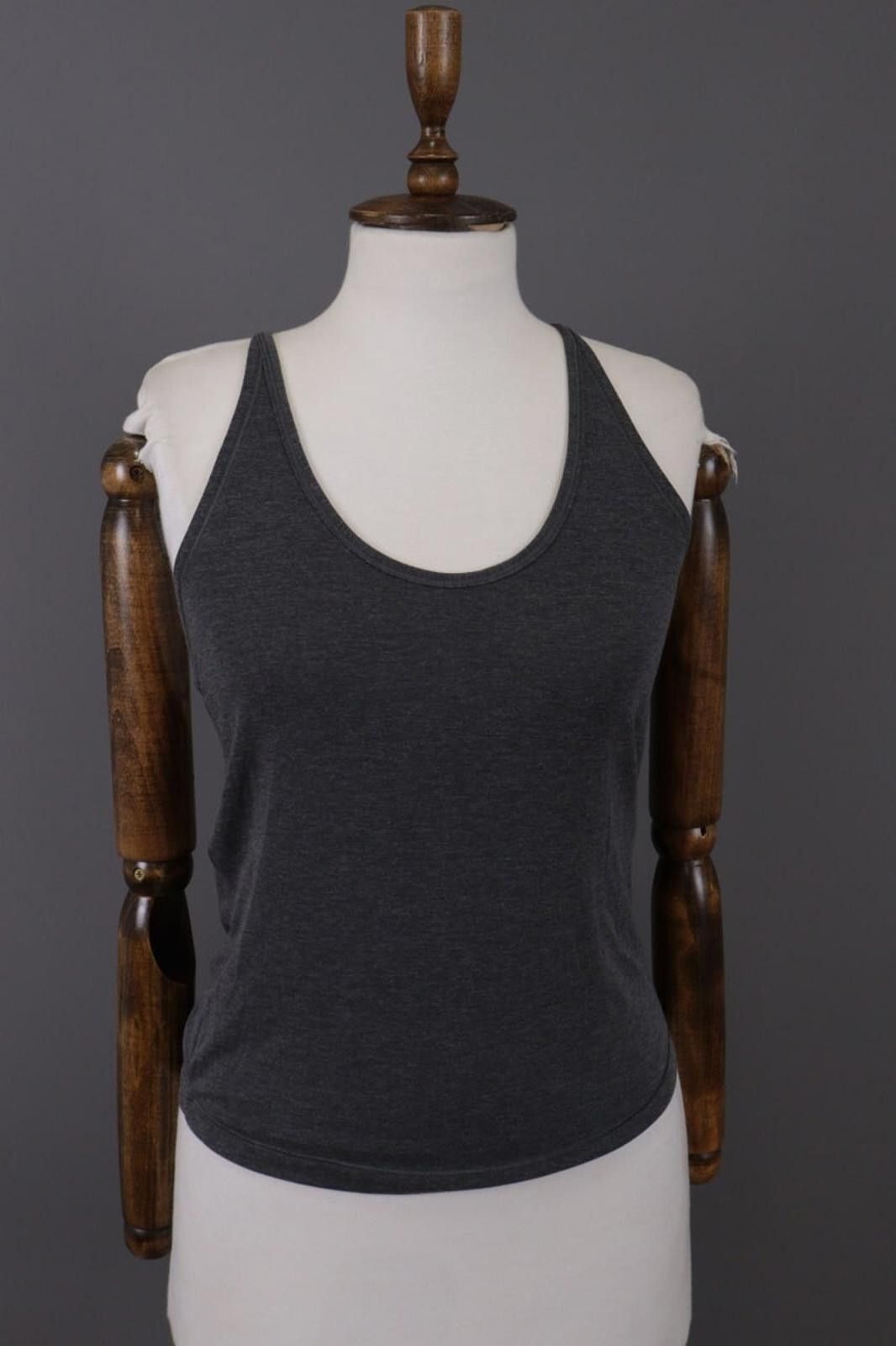 Lululemon Lululemon Athletica Gray Running Top Sleeveless Shirt Size M / US 6-8 / IT 42-44 - 2 Thumbnail