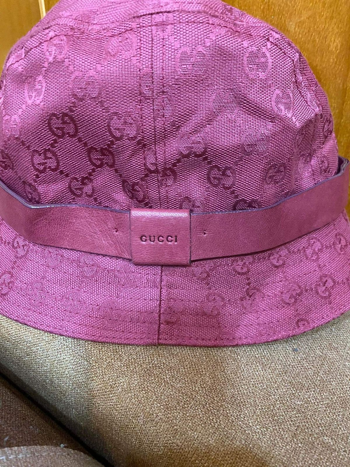 Designer × Gucci Gucci Monogram Bucket Hat Size ONE SIZE - 2 Thumbnail