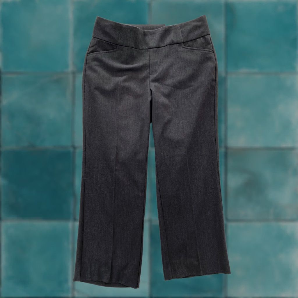 Vintage Christopher Banks Downtown Pant Women's 8 Short Gray Modern Fit Trouser Leg NWT Size 30" / US 8 / IT 44 - 1 Thumbnail