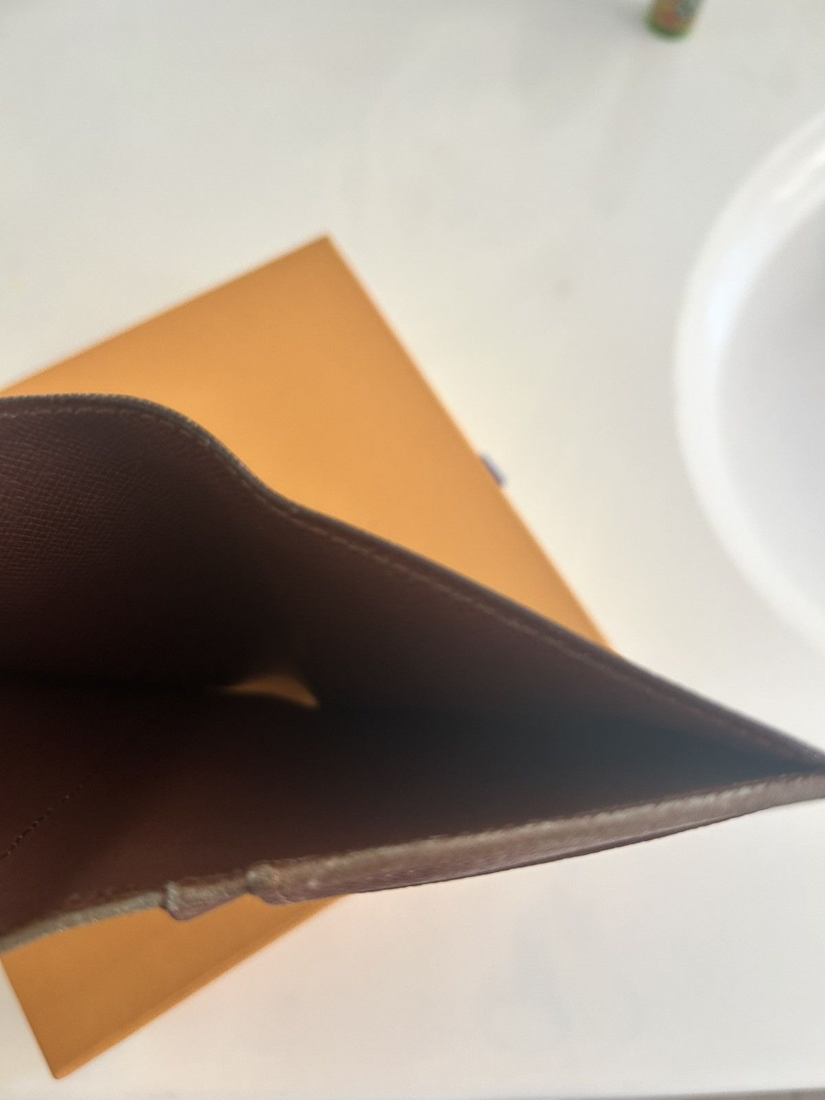 Louis Vuitton Monogram Leather Wallet Gold Clasp Size ONE SIZE - 7 Thumbnail