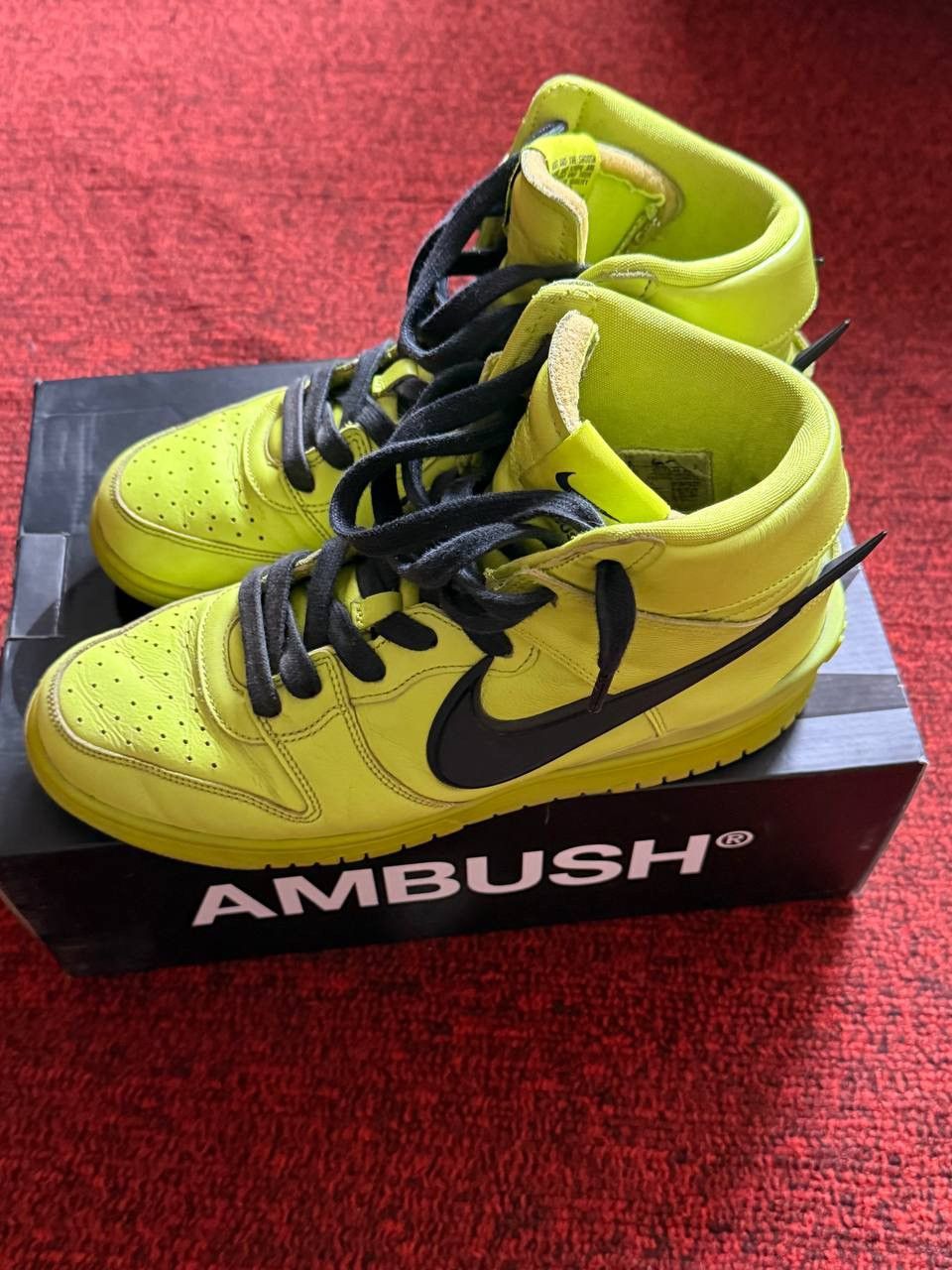 Ambush Design × Nike Nike Dunk High x Ambush Shoes Streetwear Vintage Designer Size US 8 / EU 41 - 1 Thumbnail