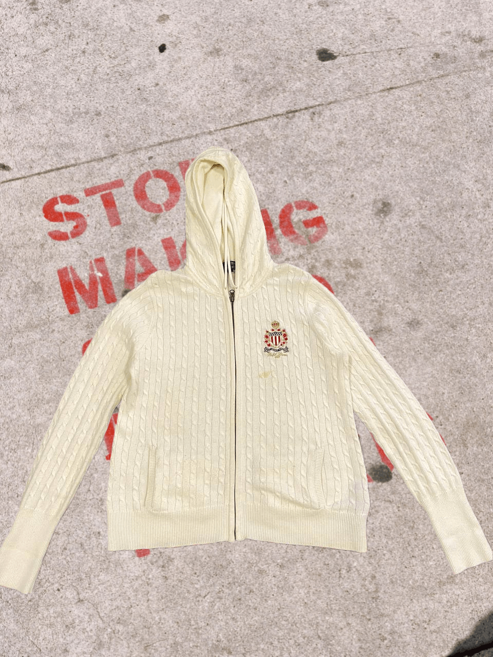 Polo Ralph Lauren Polo Ralph Lauren Jeans Company knitted zip-up hoodie Size L / US 10 / IT 46 - 1 Thumbnail