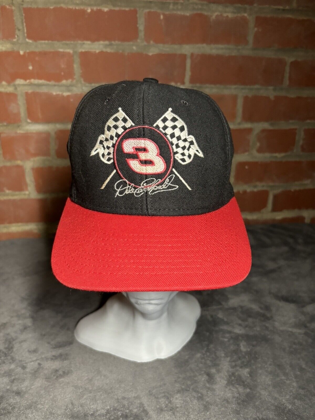 NASCAR Vintage 90s Nutmeg Dale Earnhardt Intimidator Snapback Hat Size ONE SIZE - 1 Thumbnail
