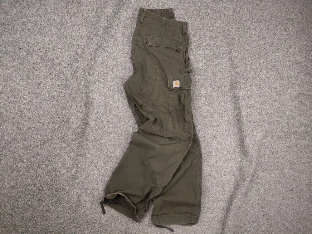 Carhartt Vintage 90's Carhartt Ripstop Cargo Baggy pants USA Style Size US 34 / EU 50 - 1 Thumbnail