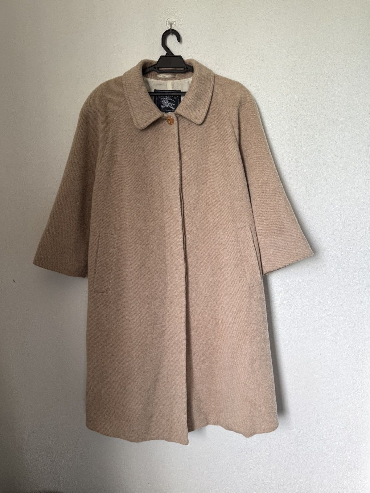 Burberry Prorsum BURBERRYS PRORAUM PEACH CASHMERE LONG COAT OVERSIZED Size M / US 6-8 / IT 42-44 - 1 Thumbnail