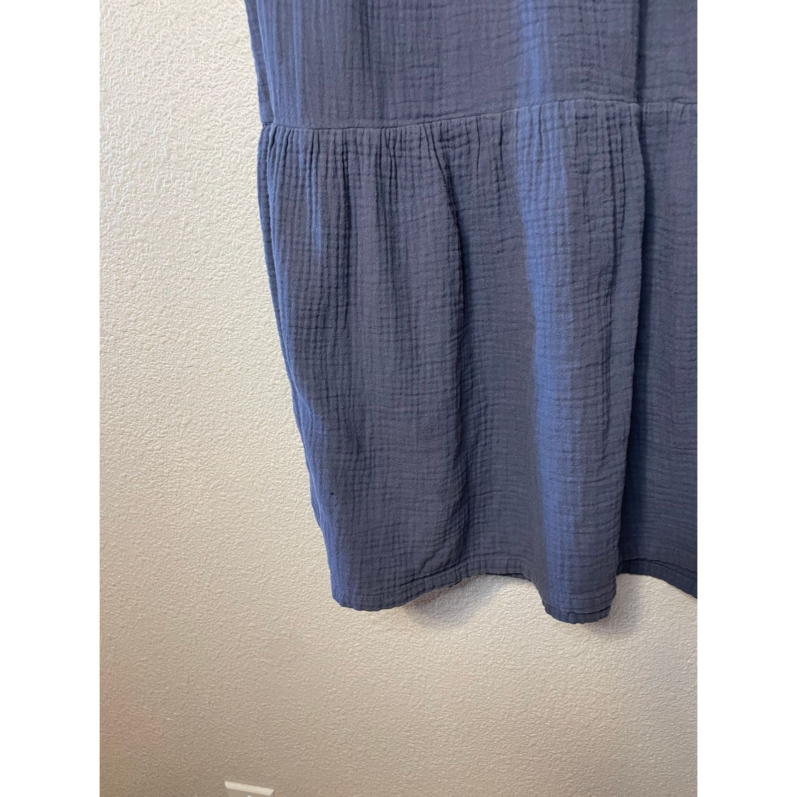Other Universal Thread Cotton Tank Tiered Navy Blur Mini Dress Sm Size S / US 4 / IT 40 - 4 Thumbnail