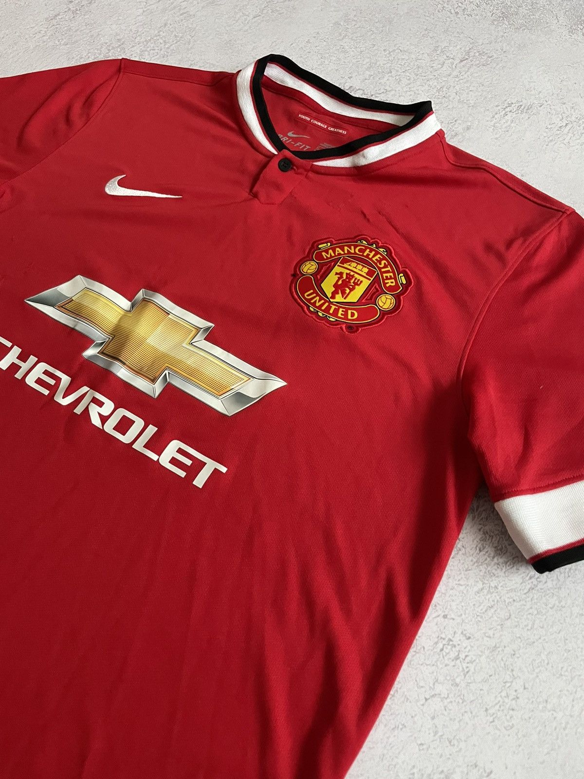 Nike Nike Manchester United 2014/2015 Home Football Jersey Kit Size US M / EU 48-50 / 2 - 2 Thumbnail