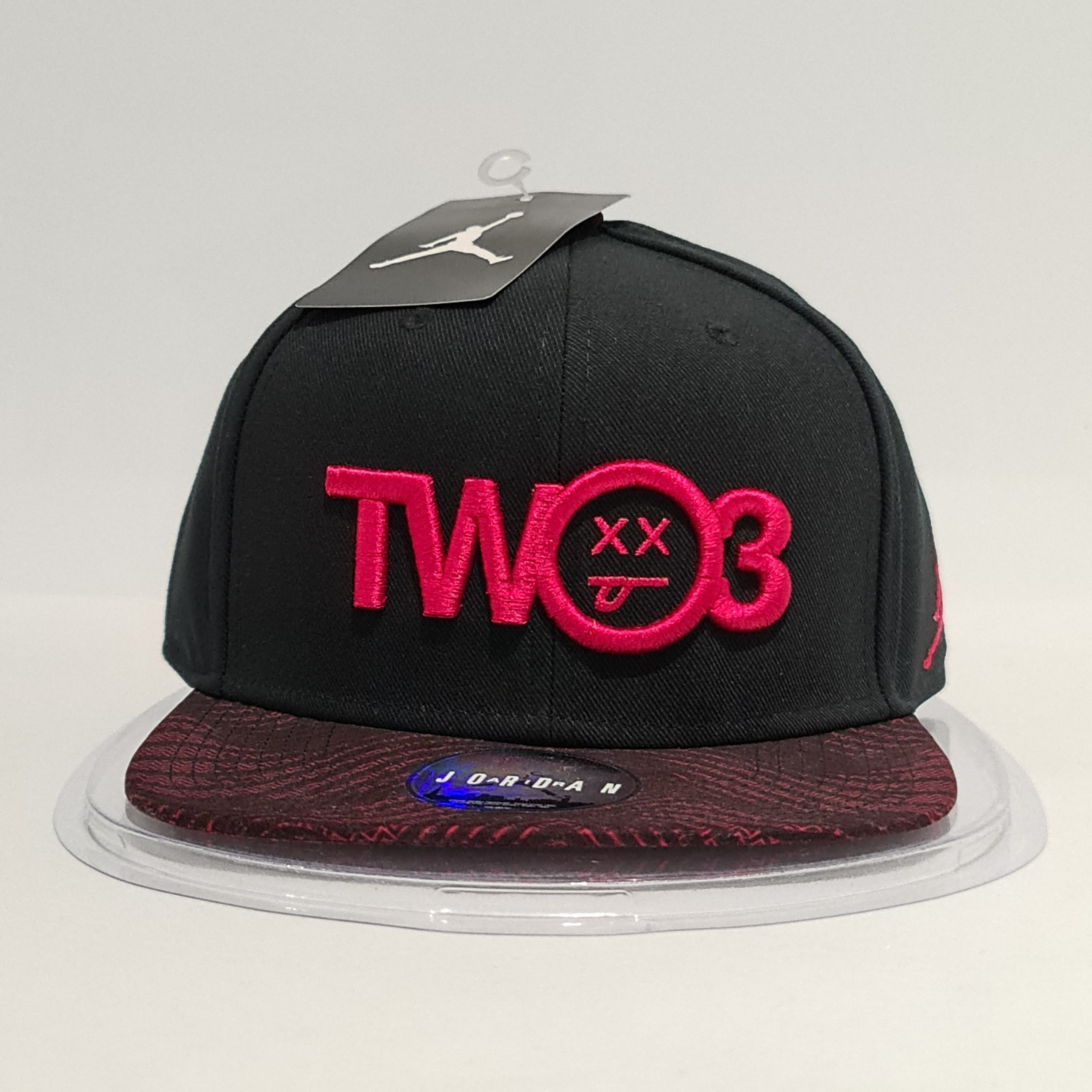 Jordan Brand Jordan Cap Snapback 'TWO3 Flu Game' Black Size ONE SIZE - 2 Thumbnail