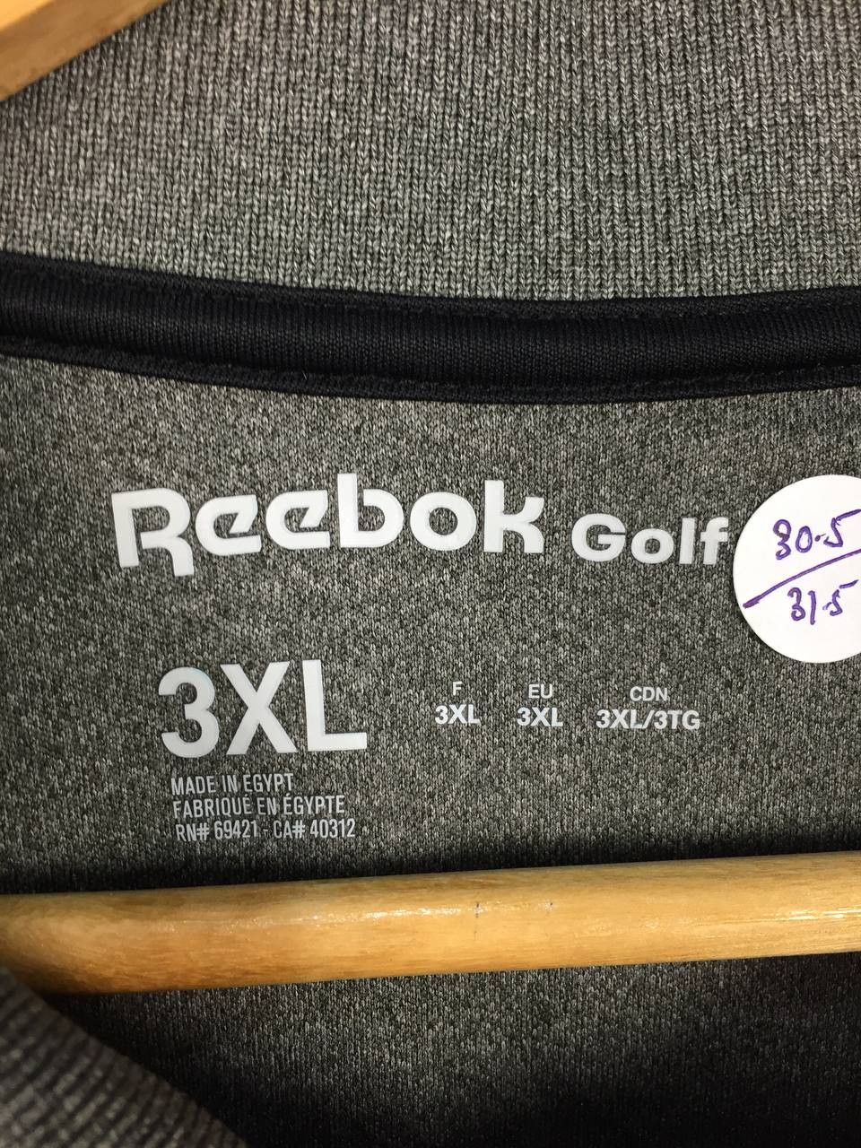 Reebok × Vintage Reebok Golf Performance Sportswear Polo Tee Size US XXL / EU 58 / 5 - 7 Thumbnail