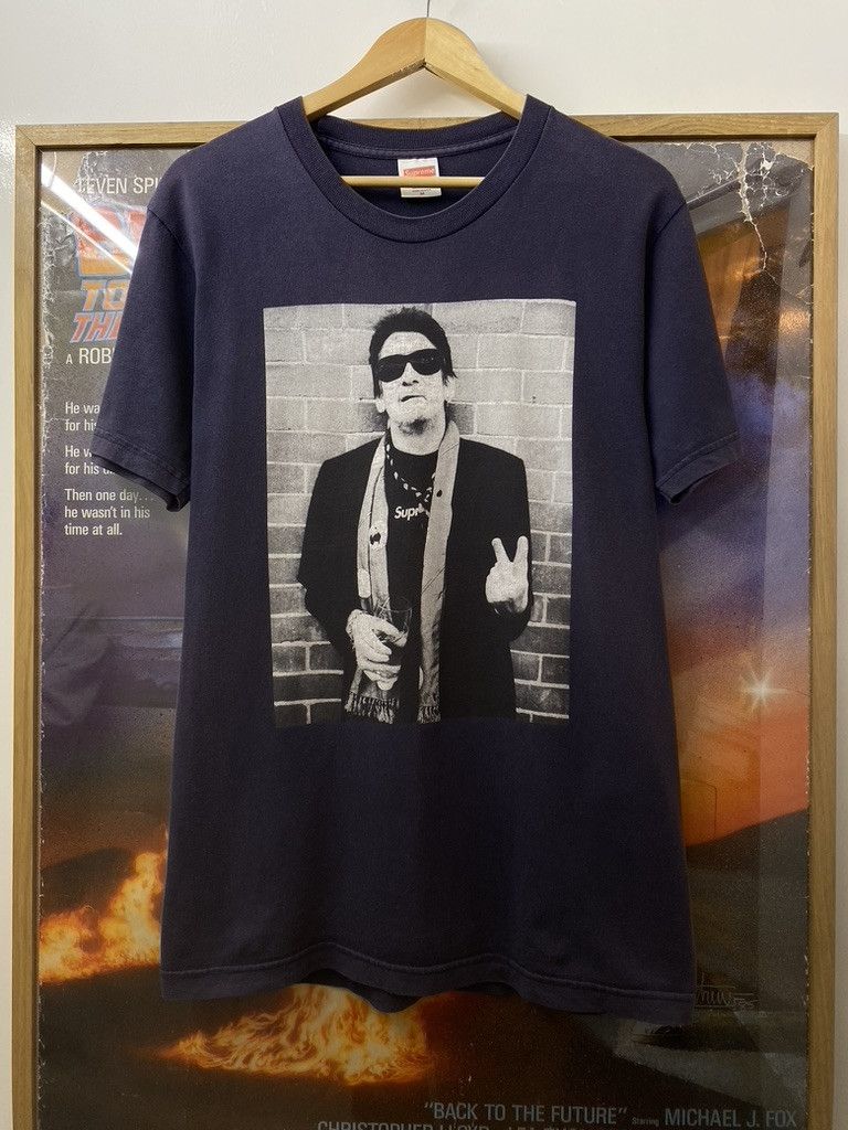 Supreme FW2013 Supreme Shane MacGowan Photo T Shirt Size US M / EU 48-50 / 2 - 1 Thumbnail