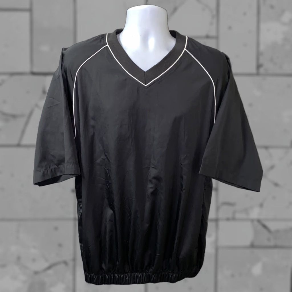 Footjoy FootJoy Jacket Mens Black Polyester V-Neck Golf Size M Size US M / EU 48-50 / 2 - 1 Thumbnail