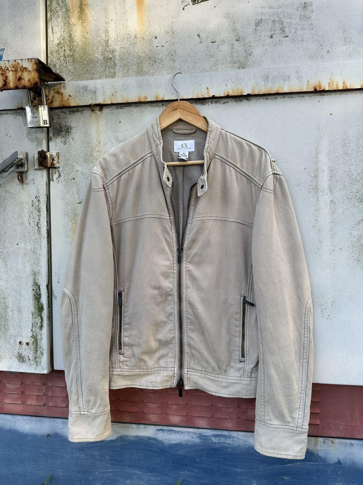 Armani Exchange 👹Vintage Armani Exchange Detroit Jacket Size US L / EU 52-54 / 3 - 1 Thumbnail