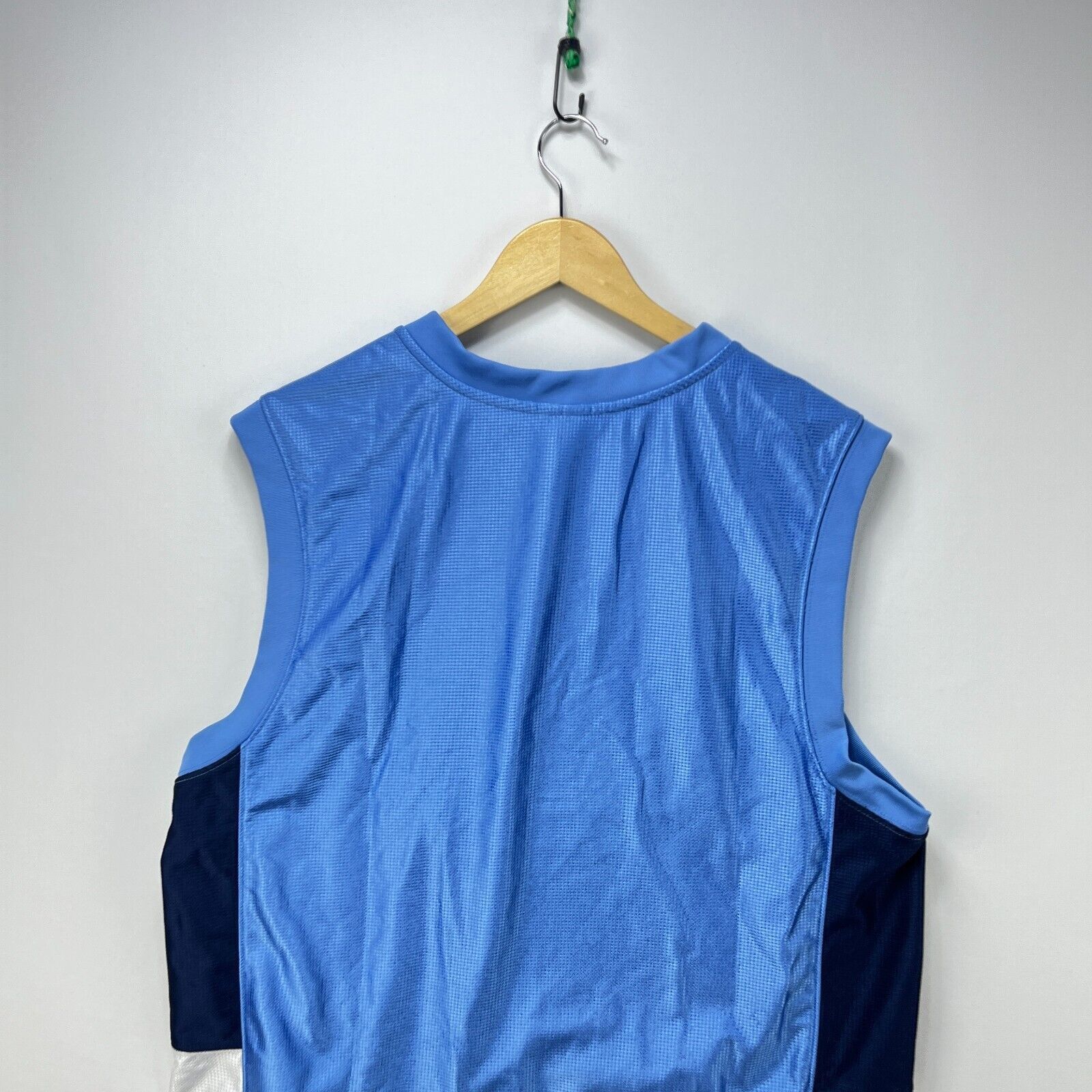 Vintage Vintage Y2K Jordan Brand Carolina Blue Mesh XL Nike Mid Logo Size US XL / EU 56 / 4 - 7 Thumbnail