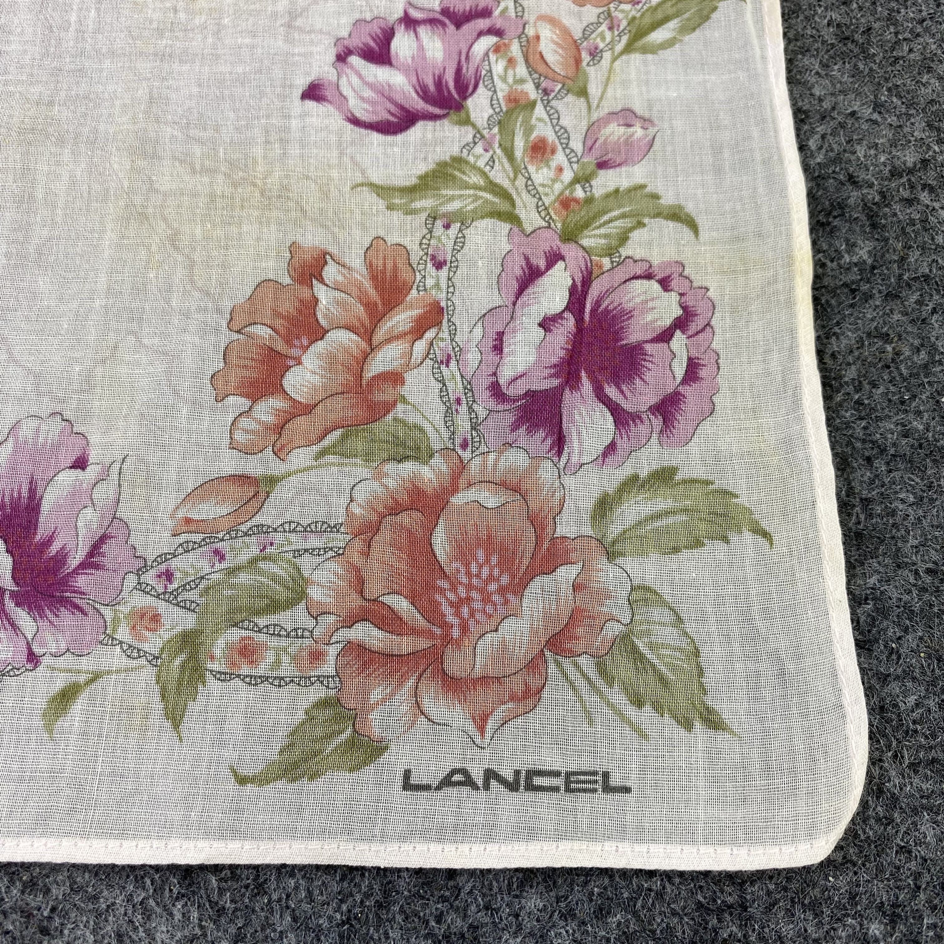Lancel Lancel Handkerchief / Bandana / Neckerchief-B482 Size ONE SIZE - 5 Thumbnail