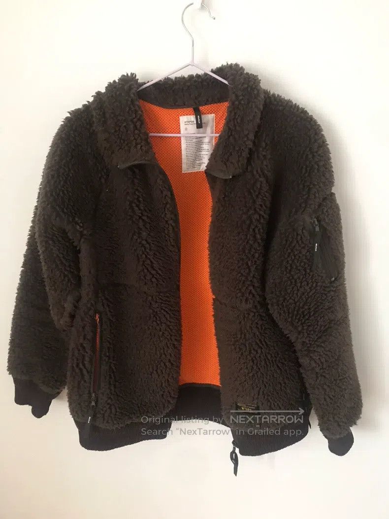 Wtaps Wtaps Brown fleece coat Size US M / EU 48-50 / 2 - 1 Thumbnail