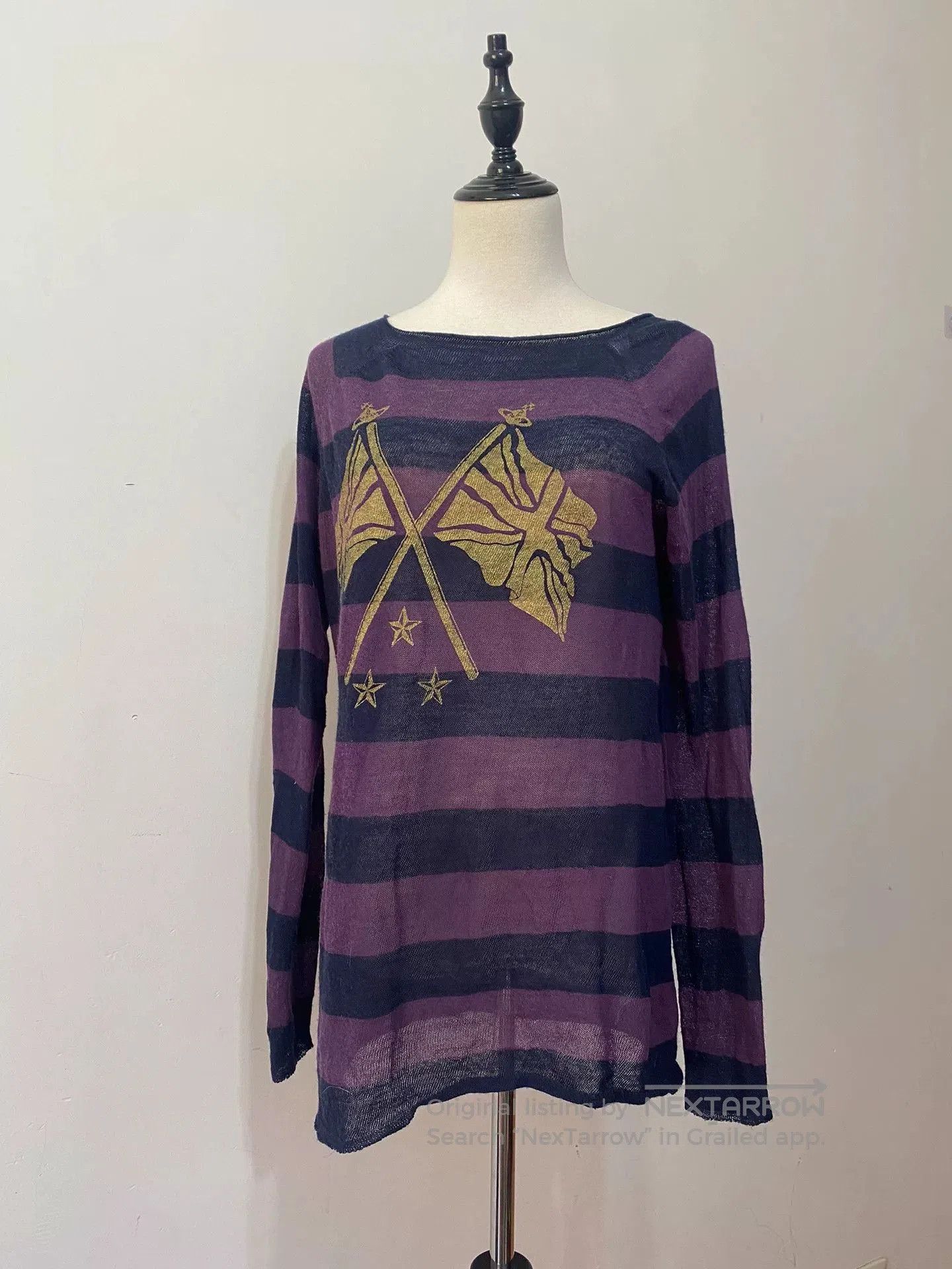 Vivienne Westwood Vivienne Westwood Striped Knit Sweater. Size M / US 6-8 / IT 42-44 - 1 Thumbnail