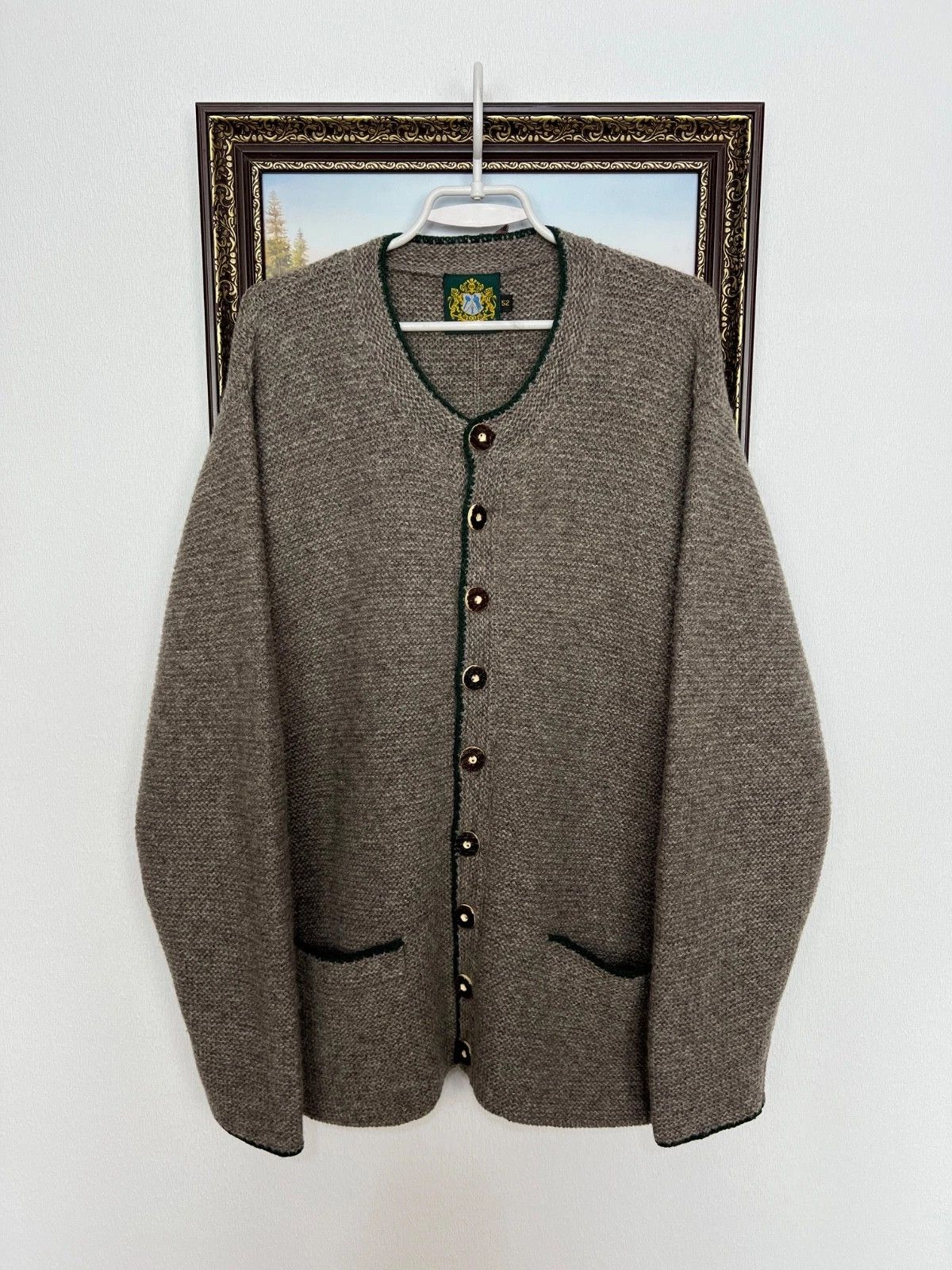 Vintage Vintage Sweater Cardigan Pullover Colucci Googi Jumper Size US XL / EU 56 / 4 - 1 Thumbnail