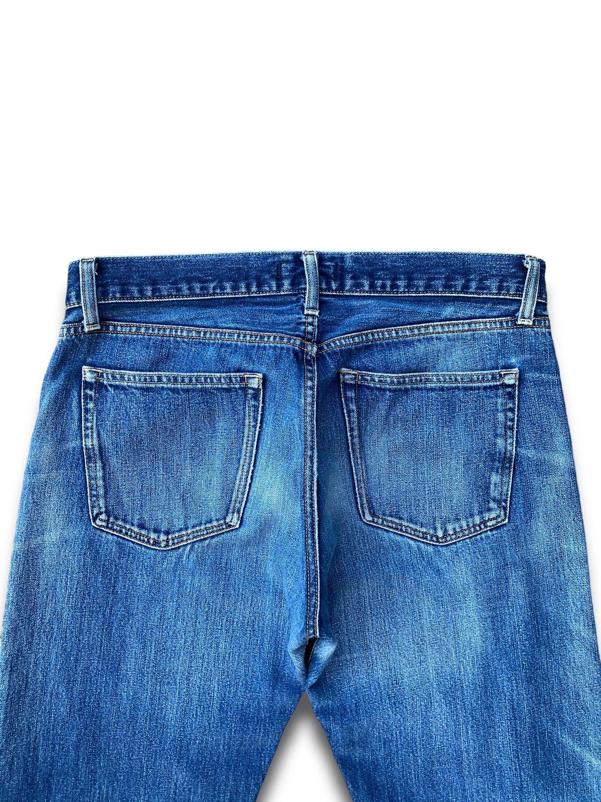 Jun Takahashi × Uniqlo Vintage Y2K Uniqlo Kaihara Jeans Straight Cut Size US 34 / EU 50 - 9 Thumbnail