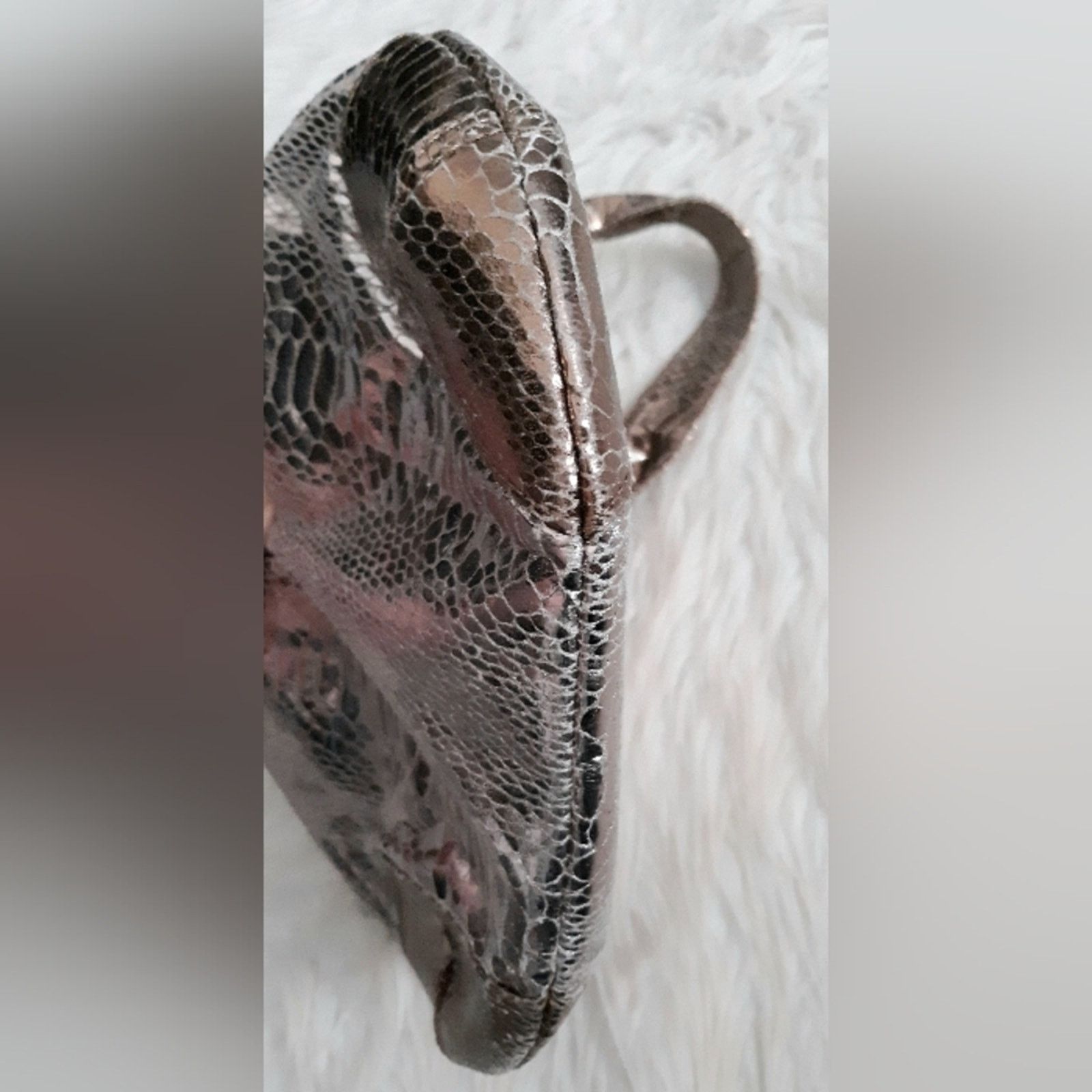 Vintage Maurices Snakeskin Hobo Bag Size ONE SIZE - 4 Thumbnail