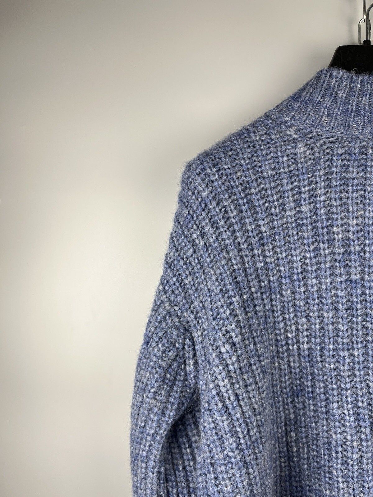 Sezane Sezane Baby Alpaca Cable Knit Oversize Sweater Pullover Size M / US 6-8 / IT 42-44 - 12 Thumbnail