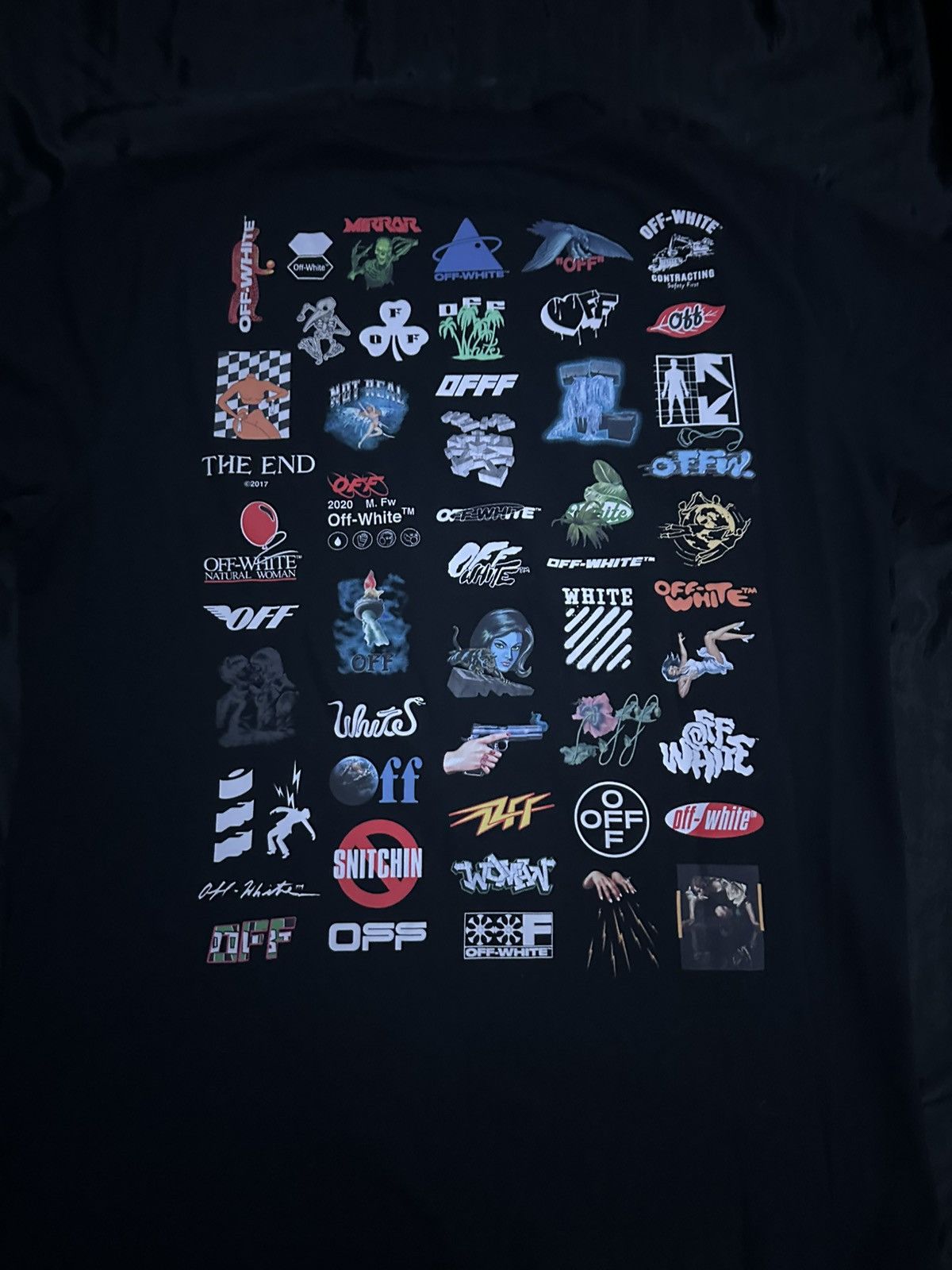 Off-White Off-White “logic” cotton T-shirt Size US XL / EU 56 / 4 - 2 Thumbnail