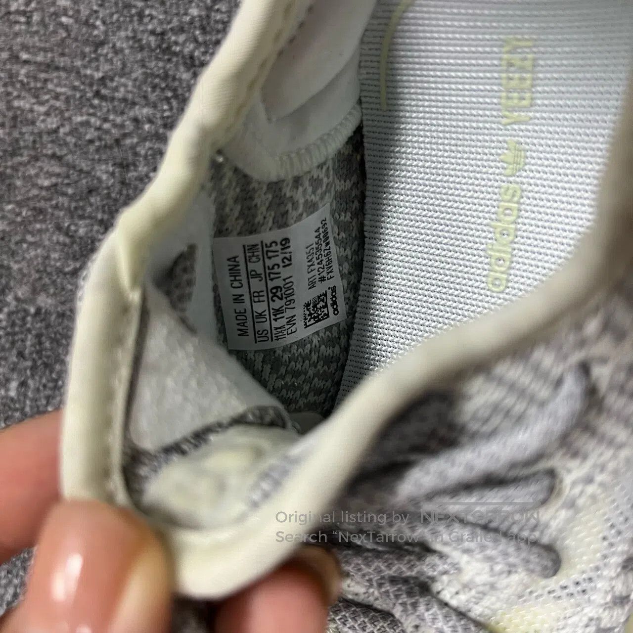 Burberry Burberry size 29 Gray Angel Boost child's shoes| Size US 5 / EU 37 - 5 Thumbnail