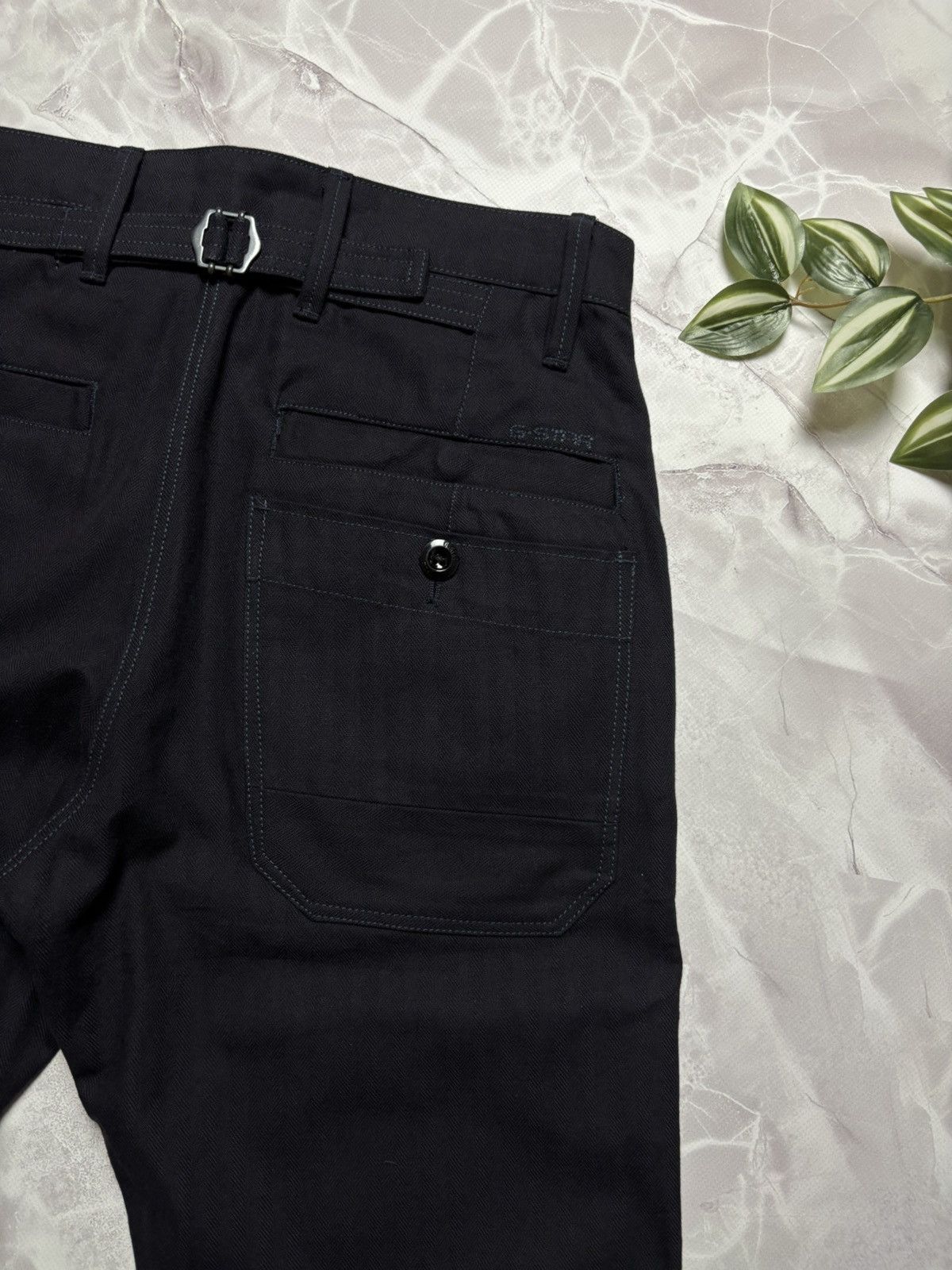 G-Star G-Star Raw Loic Relaxed Tapered Chino Cinch Back Men 30 x 32 Size US 30 / EU 46 - 12 Thumbnail