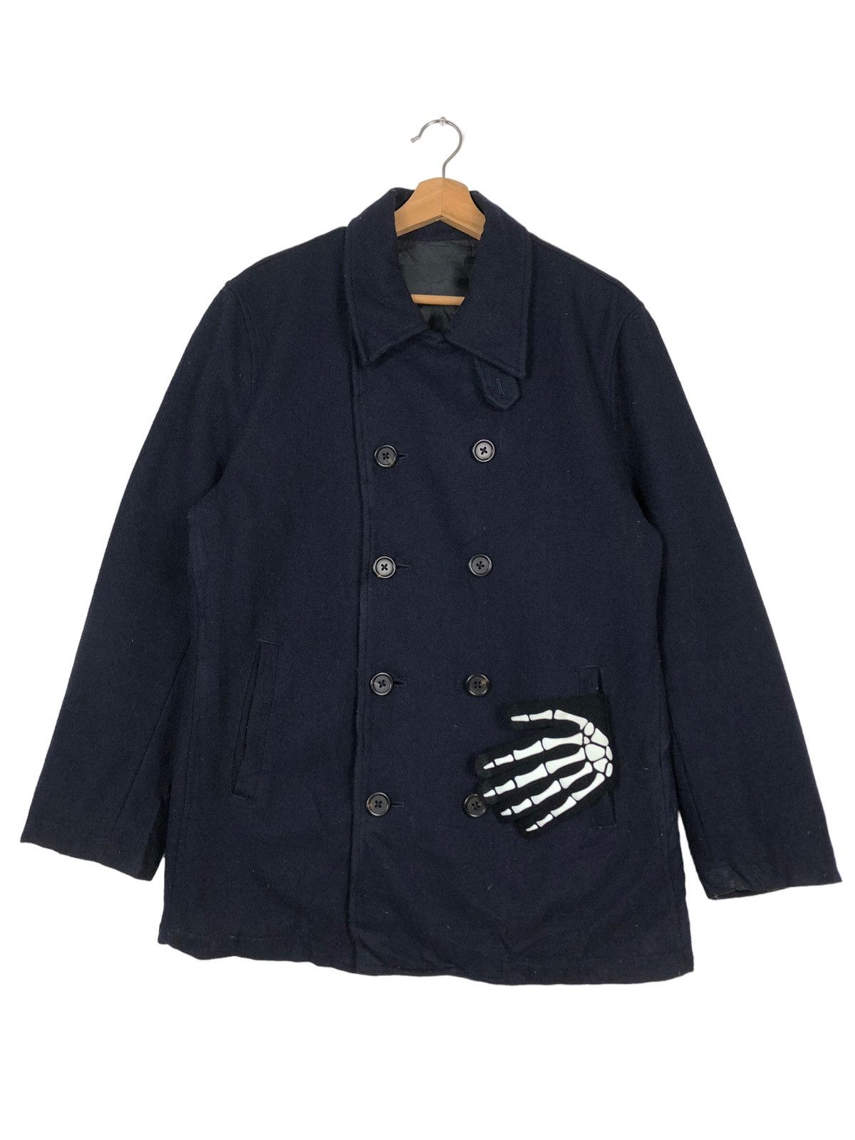 Issey Miyake 🔥Ships Jet Blue by Issey Miyake Double Breast Chore Jacket Size US M / EU 48-50 / 2 - 1 Thumbnail