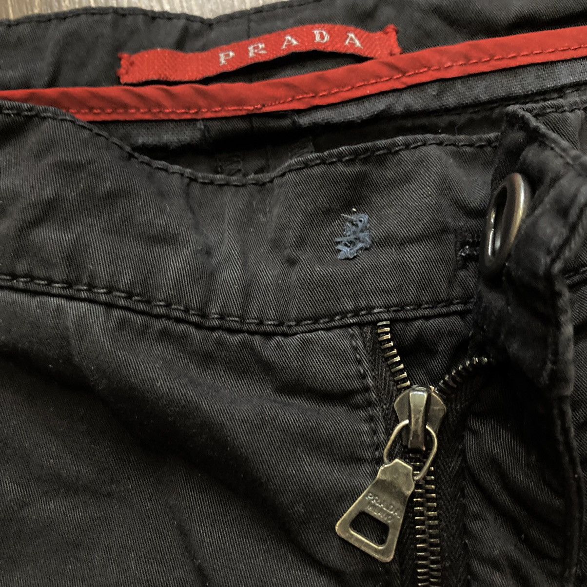 Prada PRADA Men's Regular Fit Flat Front Chino Pants Size US 29 - 8 Thumbnail