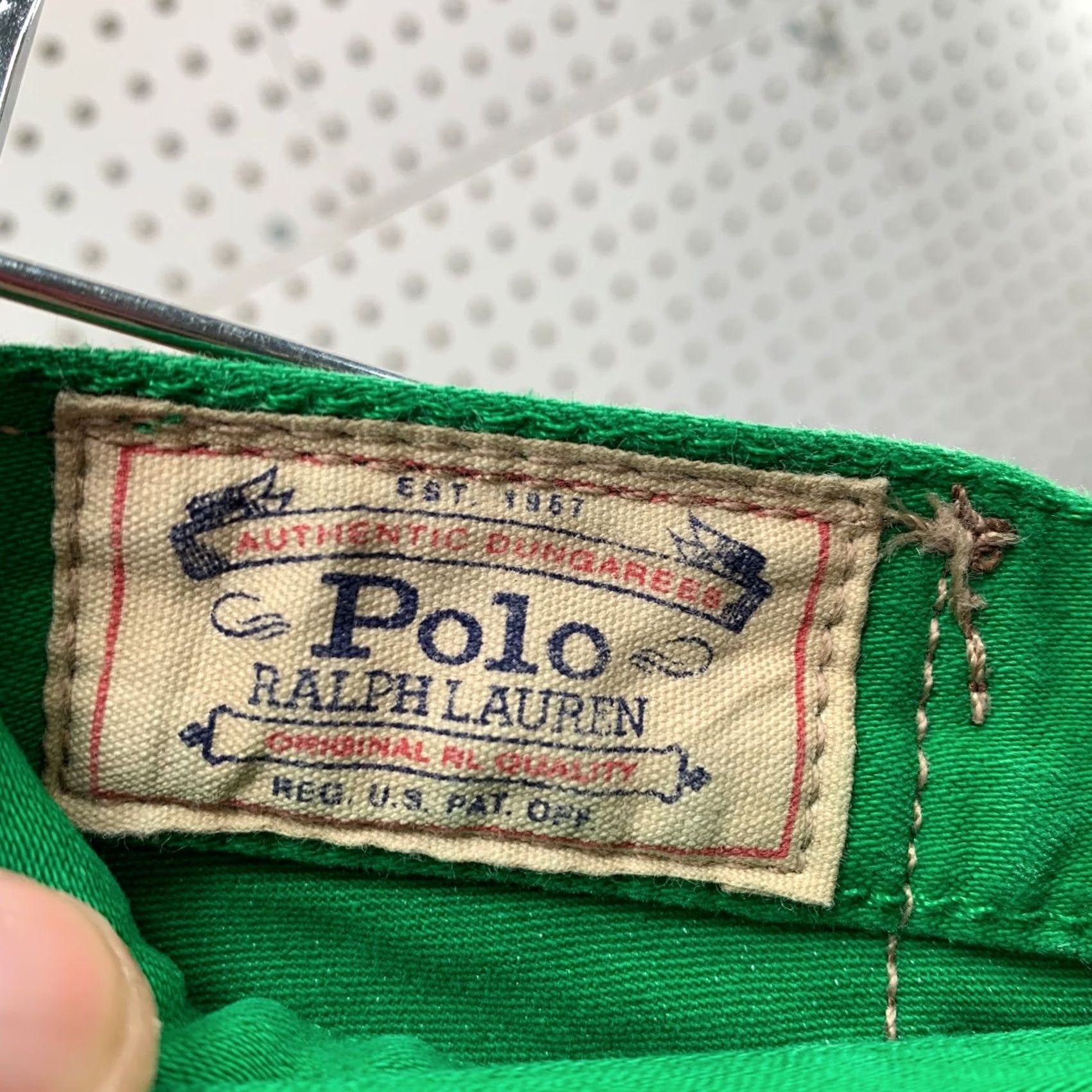 Polo Ralph Lauren Polo Ralph Lauren Denim Jeans Womens 29 Green Tompkins Skinny Crop 29x27 Size 29" - 4 Thumbnail