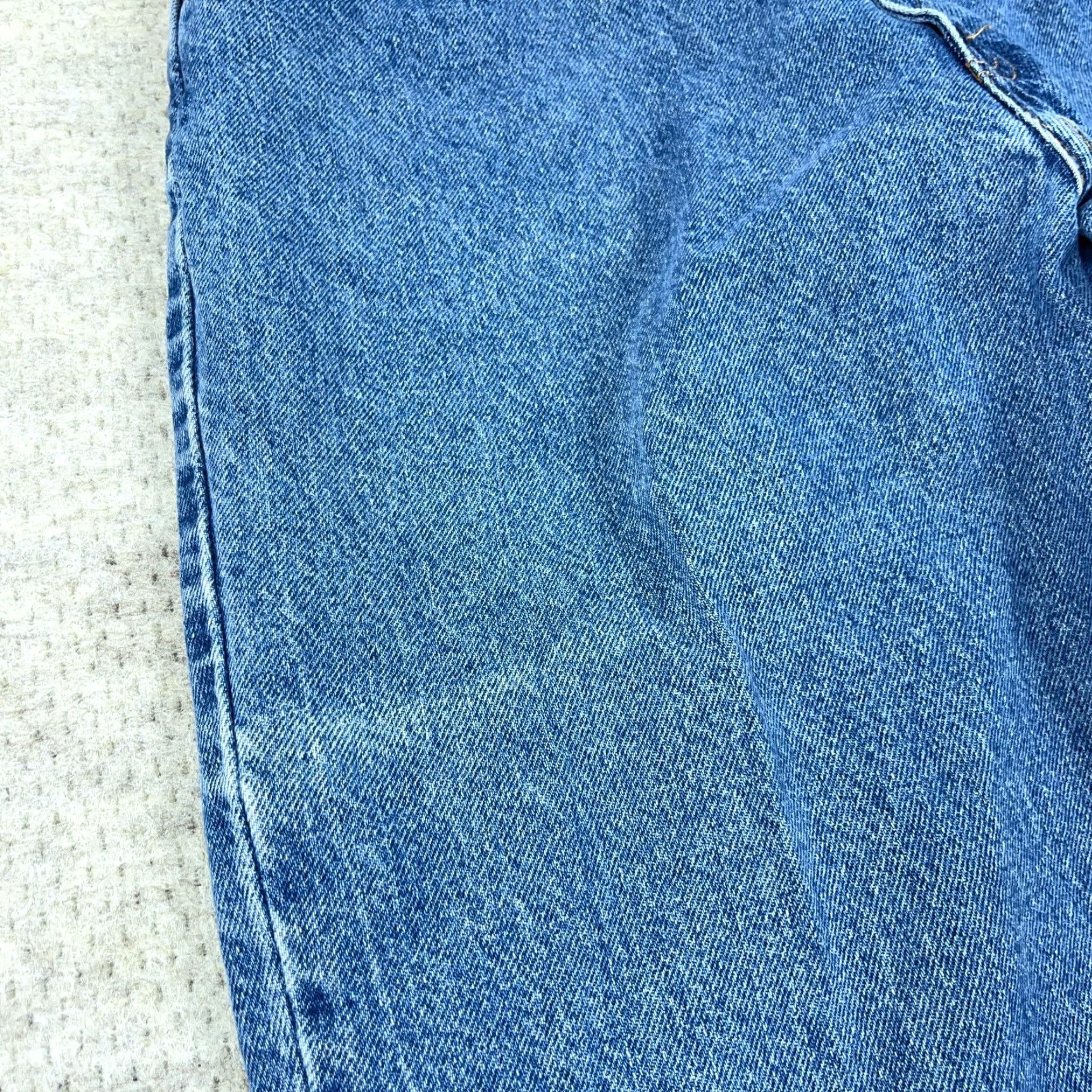 Levi's VINTAGE Levi's 951 Jeans Women 12 Short Relaxed Fit Tapered Blue 90s Mens Women Size 34" / US 12 / IT 48 - 7 Thumbnail
