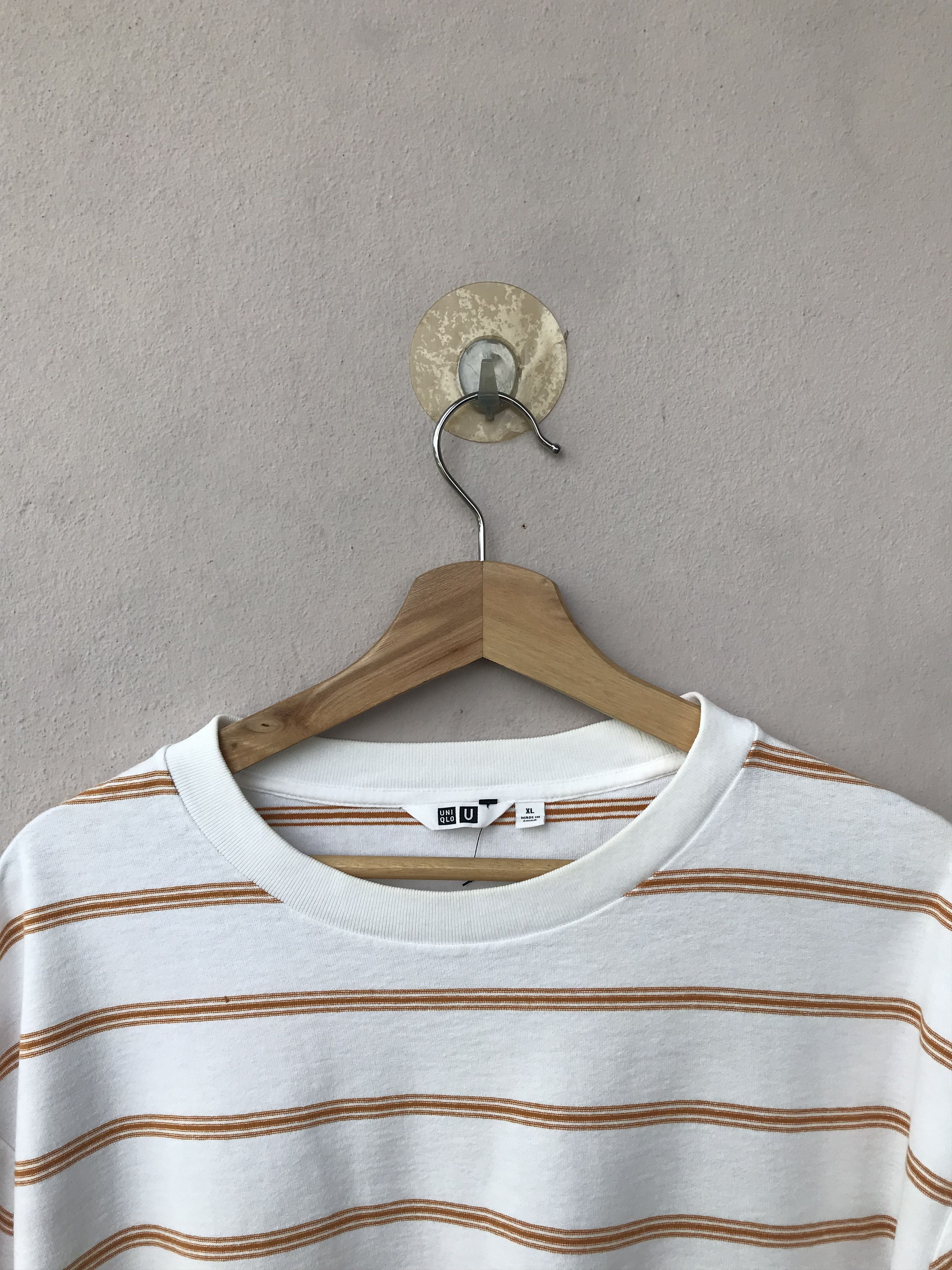 Uniqlo Uniqlo Stripes Oversized Pocket Tee Size US XL / EU 56 / 4 - 4 Thumbnail