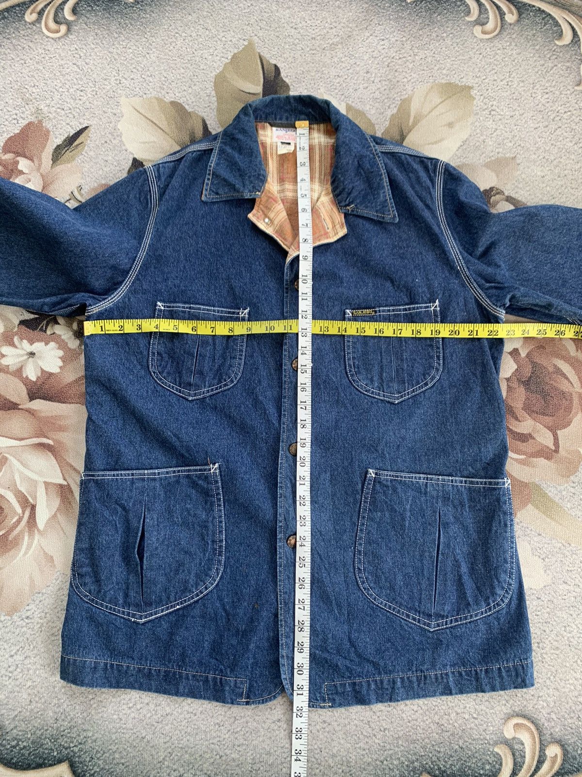 Indigo Sanjego Genuine Indigo Denim Jacket Size US L / EU 52-54 / 3 - 14 Thumbnail