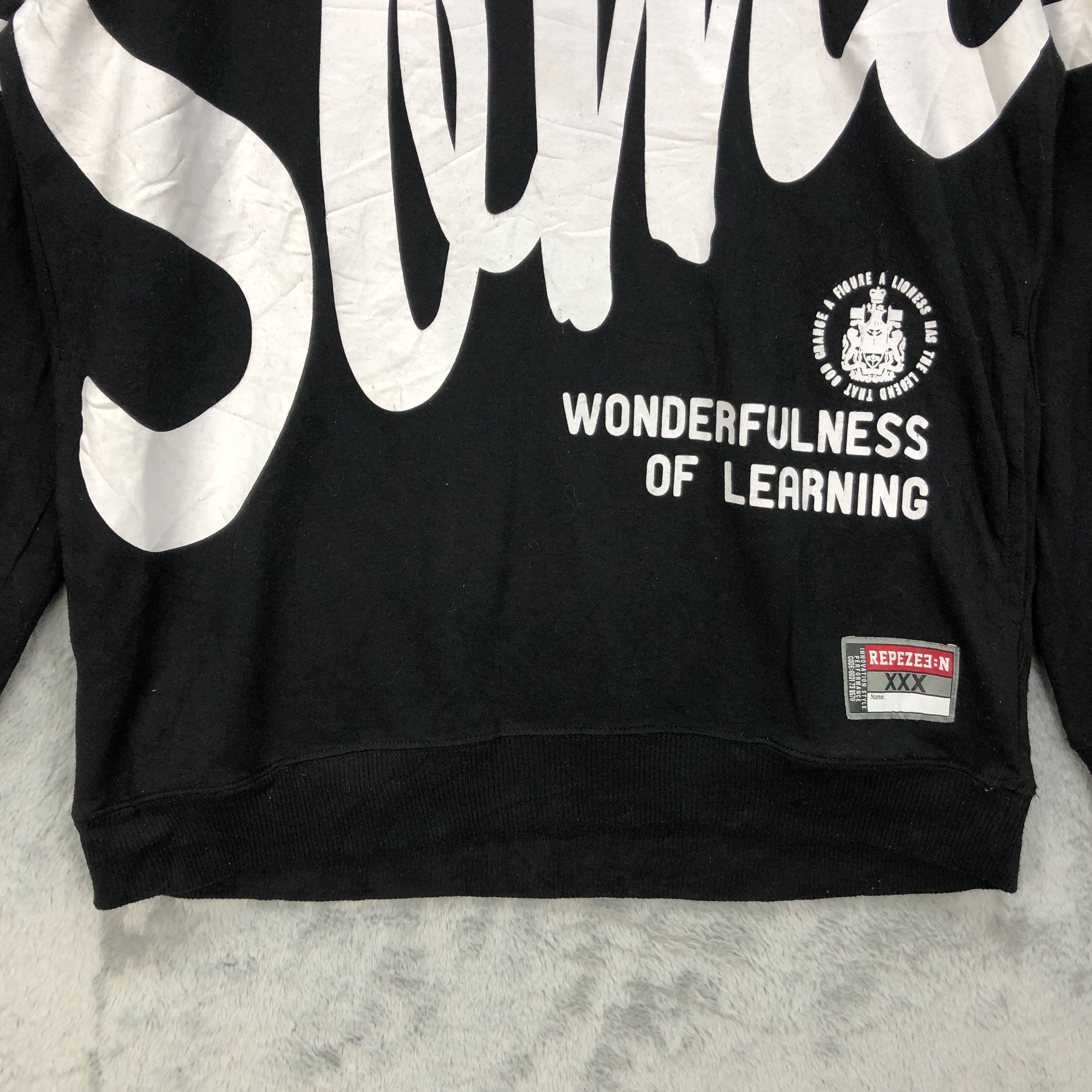 Japanese Brand REPENZEE SOMEBODY BIG LOGO PULLOVER HOODIES #5333-184 Size US L / EU 52-54 / 3 - 6 Thumbnail