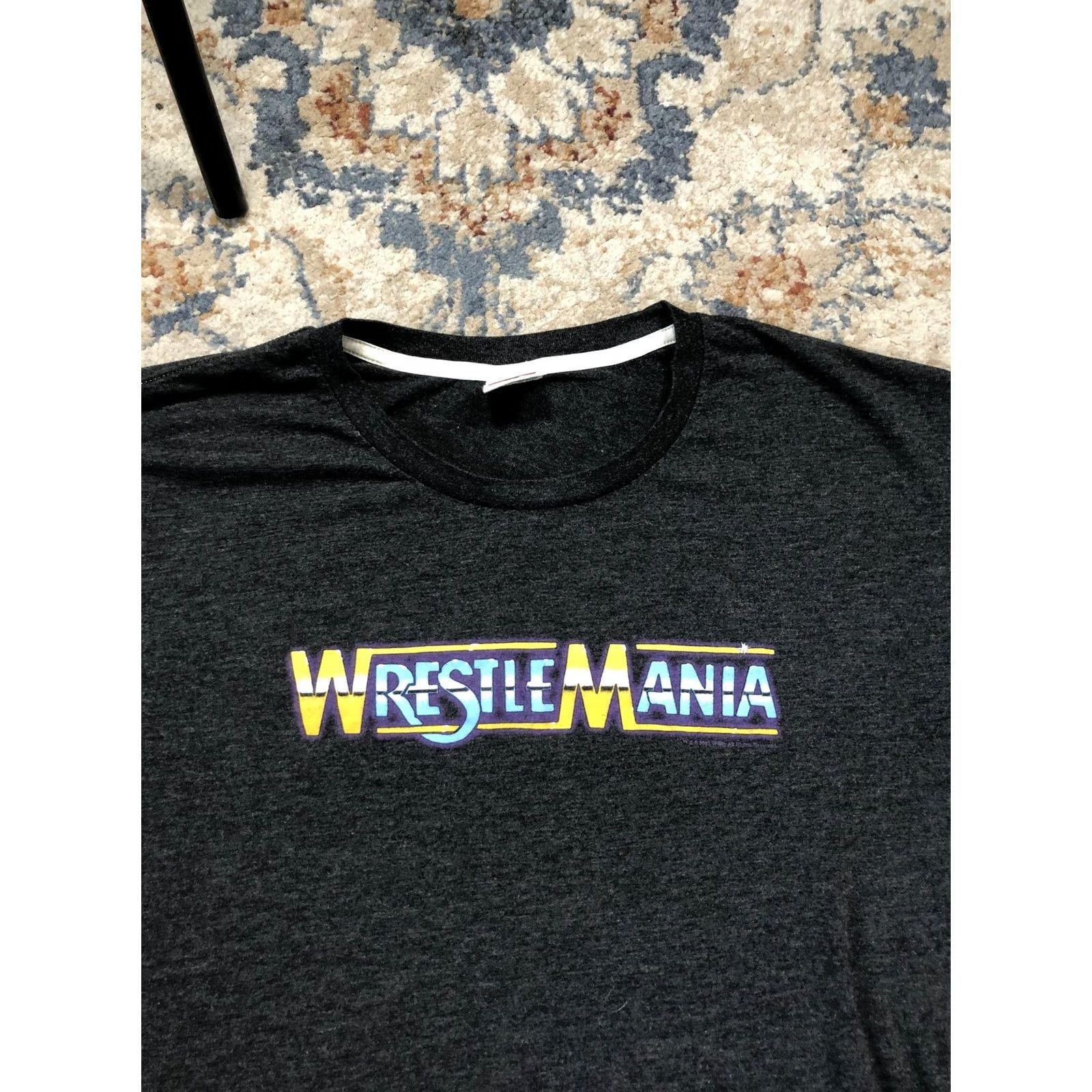 Vintage Homage WrestleMania Shirt Mens 2XL Gray WWE Graphic Tee Crewneck Short Sleeve Vintage: No Size US XXL / EU 58 / 5 - 2 Thumbnail