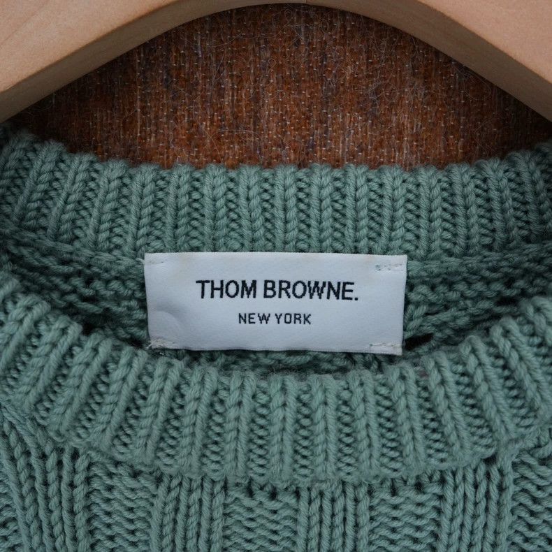 Thom Browne Thom Browne Round collar sweater Size US XS / EU 42 / 0 - 3 Thumbnail