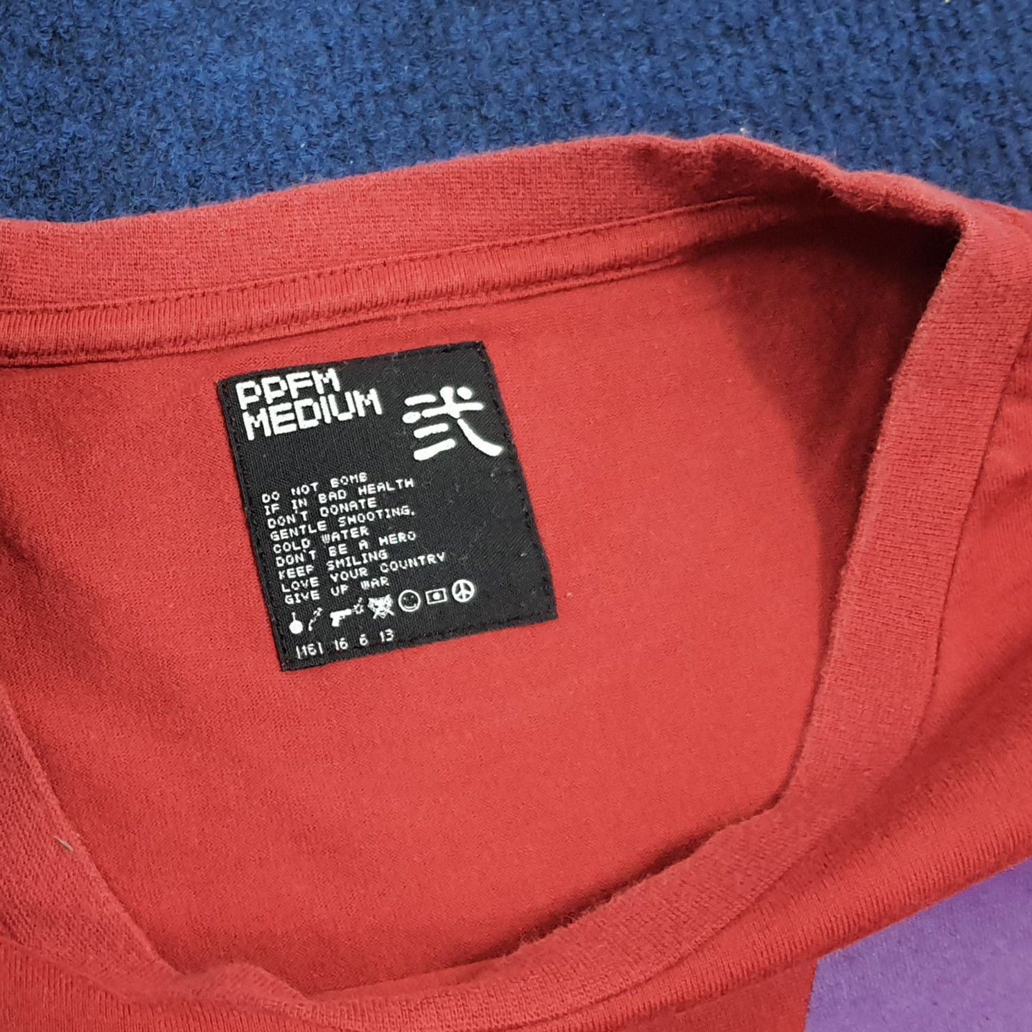 Japanese Brand × PPFM × Vintage Vintage PPFM Japanese Brand Tshirt Size US M / EU 48-50 / 2 - 4 Thumbnail