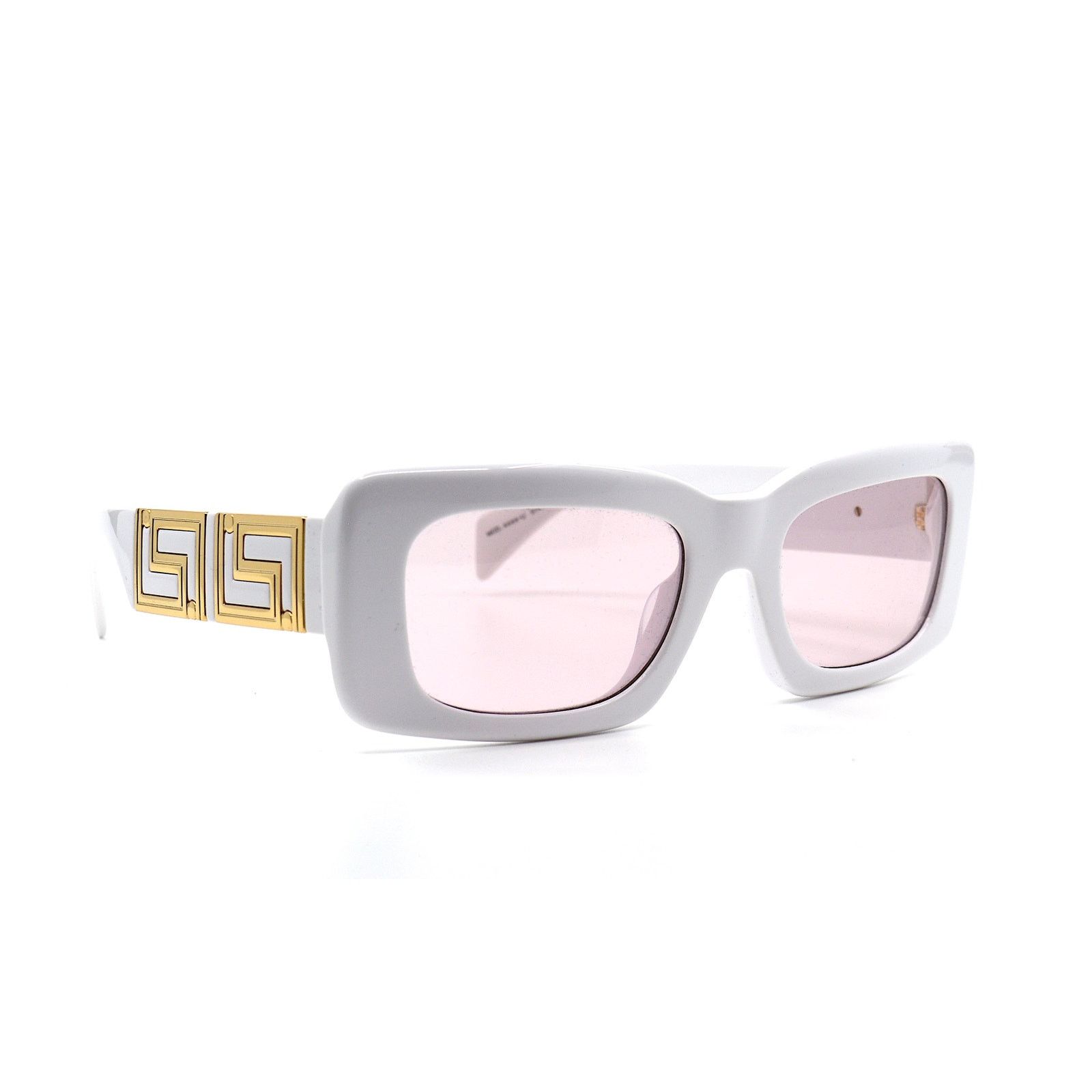 Versace NEW VERSACE VE4444U 314/5 WHITE PINK AUTHENTIC SUNGLASSES Size ONE SIZE - 2 Thumbnail