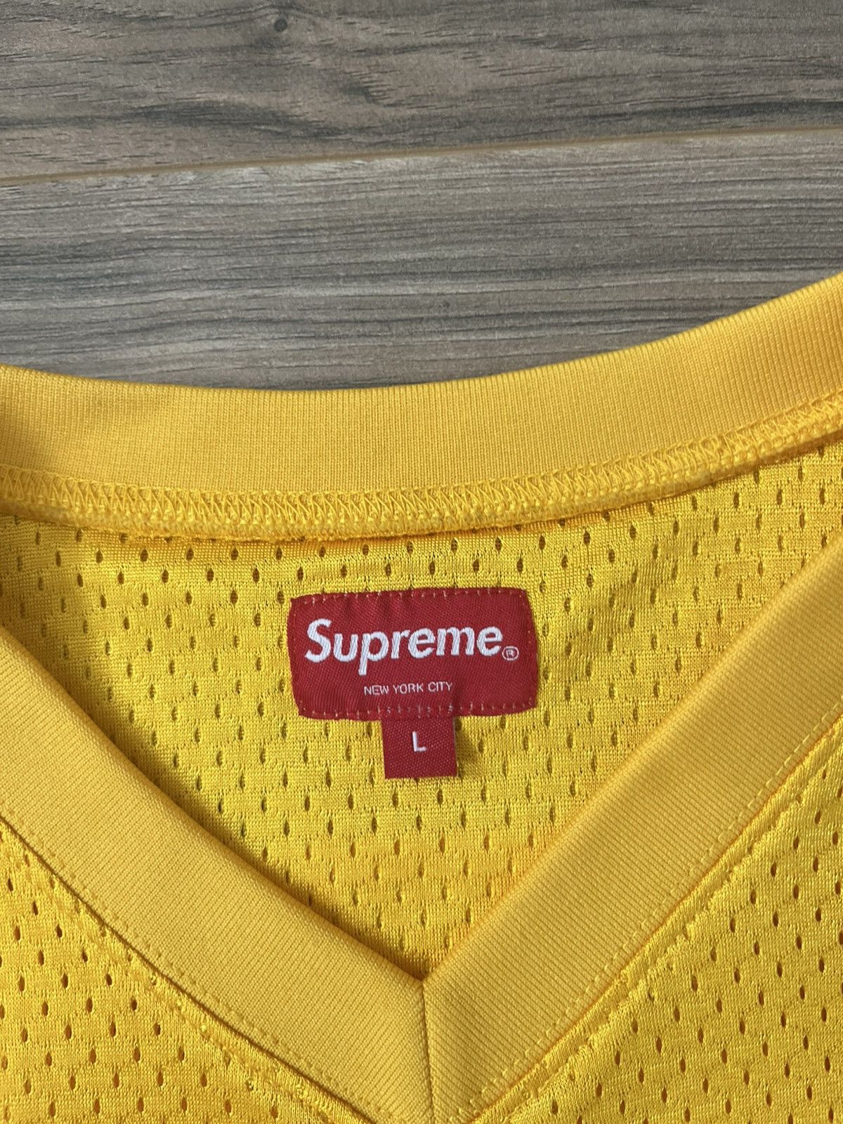 Supreme Supreme Glitter Football Top Size US L / EU 52-54 / 3 - 8 Thumbnail