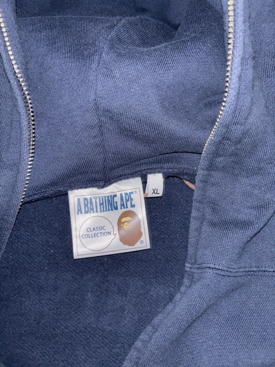 Bape Bathing Ape navy ape zip up Size US XL / EU 56 / 4 - 2 Thumbnail