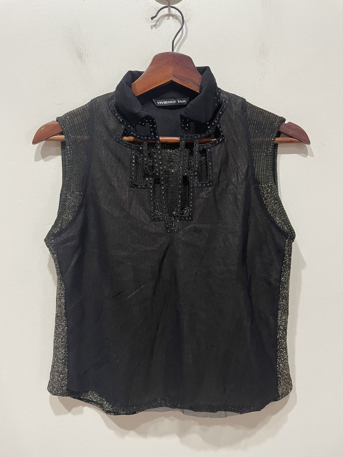 Vivienne Tam Vivienne Tam Layered Blouse Size ONE SIZE - 1 Thumbnail