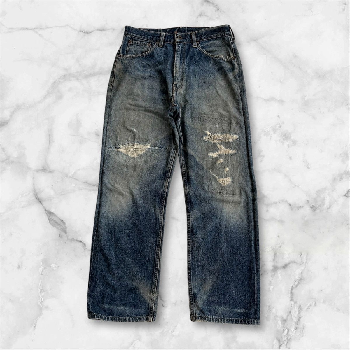 Levi's × Levi's Vintage Clothing Levi’s Streetwear Vintage Jeans Distressed Denim Size US 32 / EU 48 - 1 Thumbnail