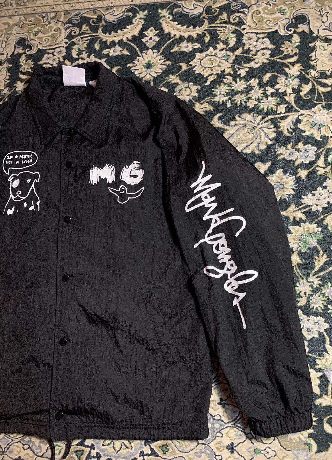 Other 🔥RARE 🔥MARK GONZALES COACH JACKET OVERPRINT DESIGN Size US M / EU 48-50 / 2 - 4 Thumbnail
