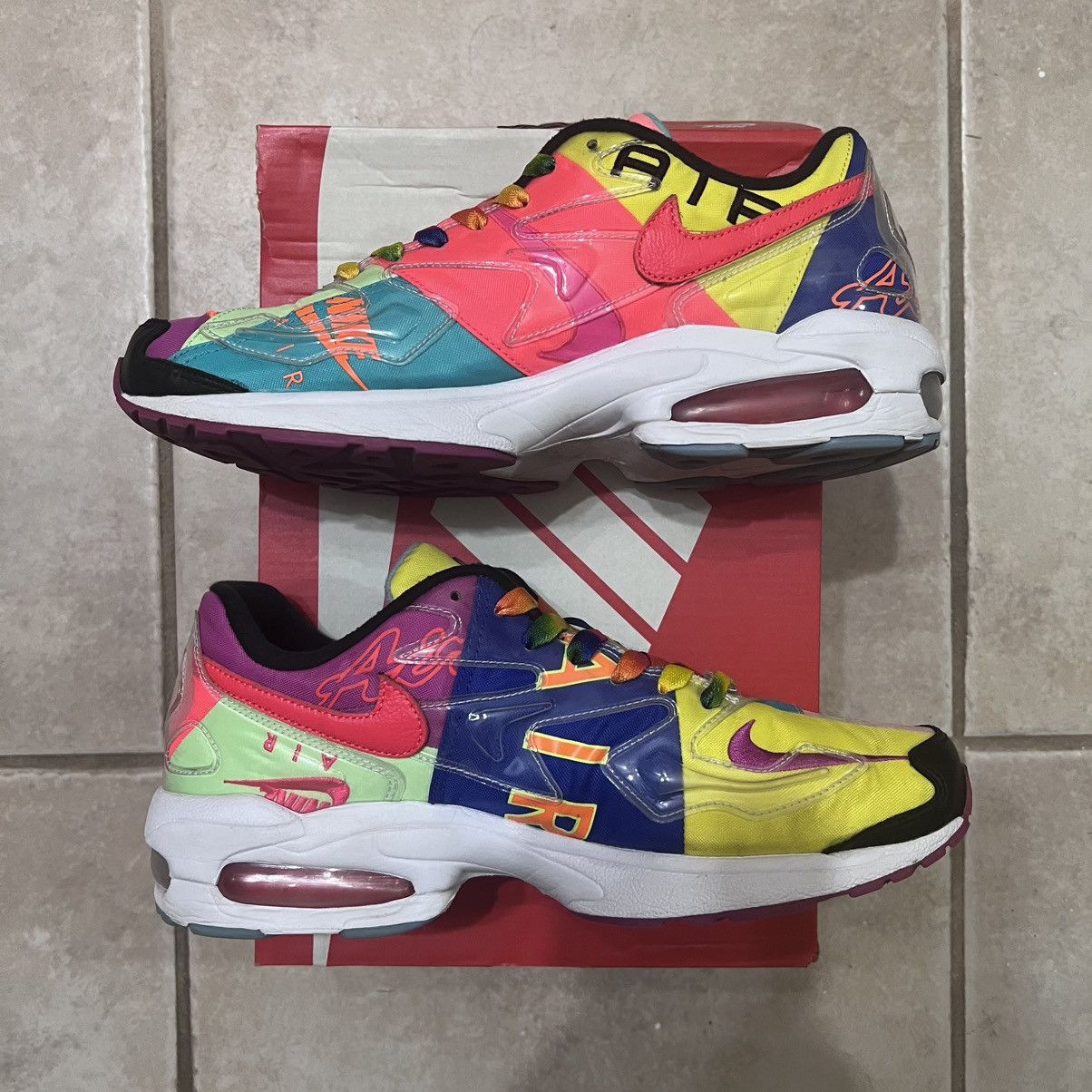 Nike × atmos Size 9.5 - Atmos x Nike Air Max 2 Light QS Logos BV7406001 Size US 9.5 / EU 42-43 - 3 Thumbnail