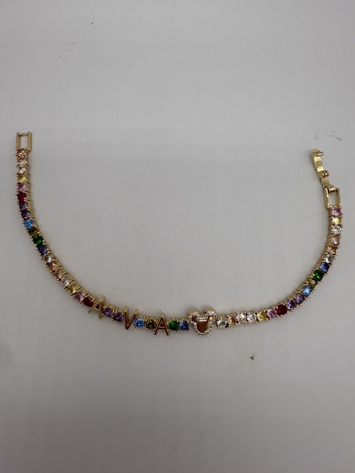 Other Baublebar Disney Mickey Mouse Custom AVA Tennis Bracelet Size ONE SIZE - 10 Thumbnail