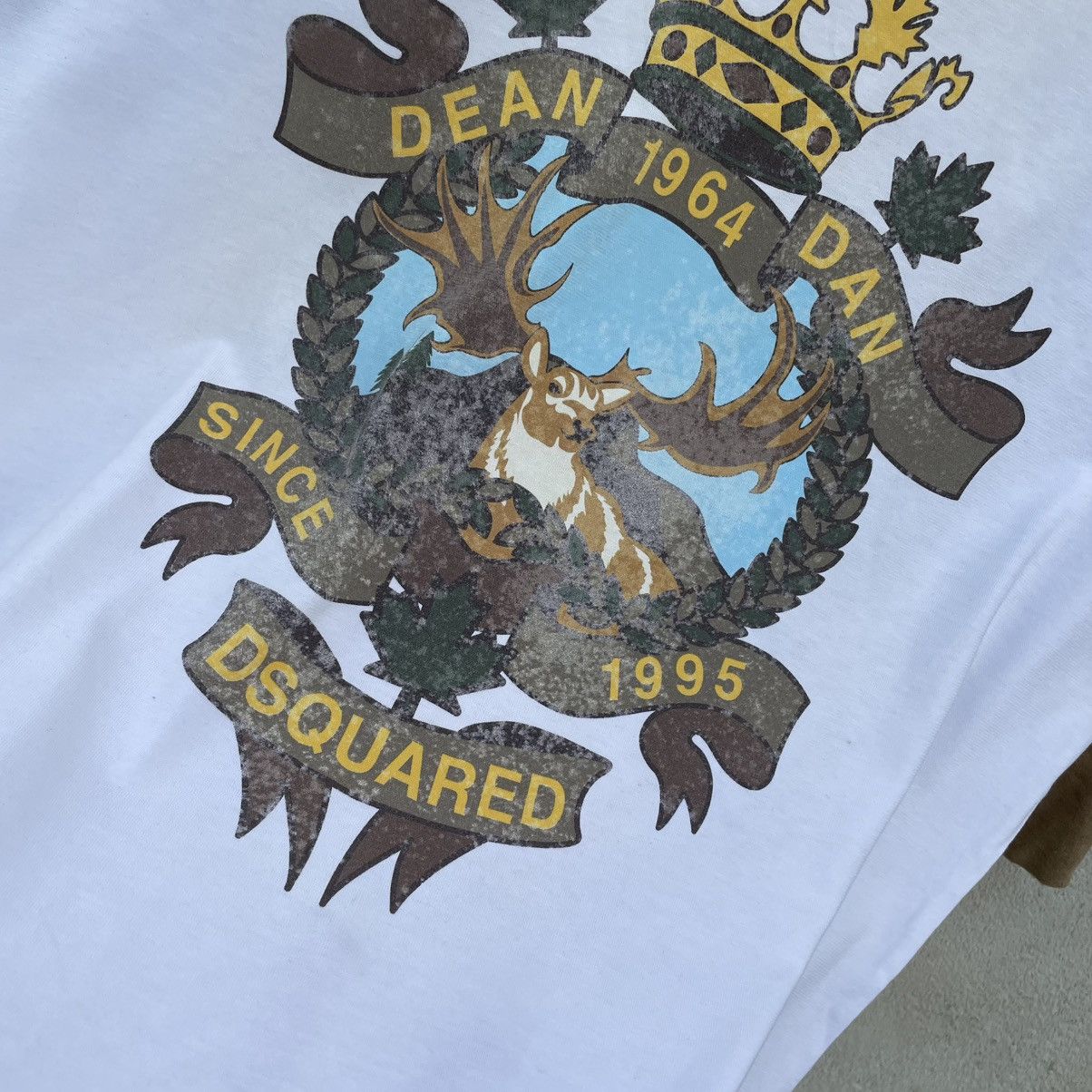 Dsquared2 × Vintage Dsquared2 Vintage Graphic Tee Designer 🍒 Size US M / EU 48-50 / 2 - 4 Thumbnail