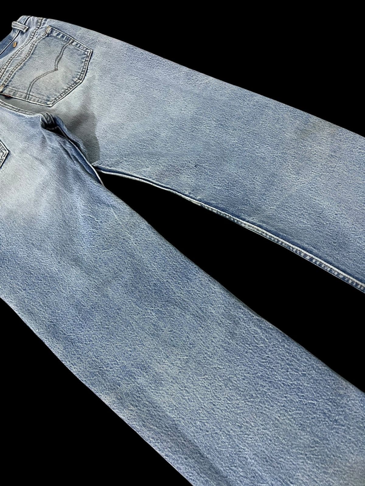 Levi's Vintage 90’s Levi’s 501 Mud Wash Distressed Ripped Jean Size US 34 / EU 50 - 14 Thumbnail