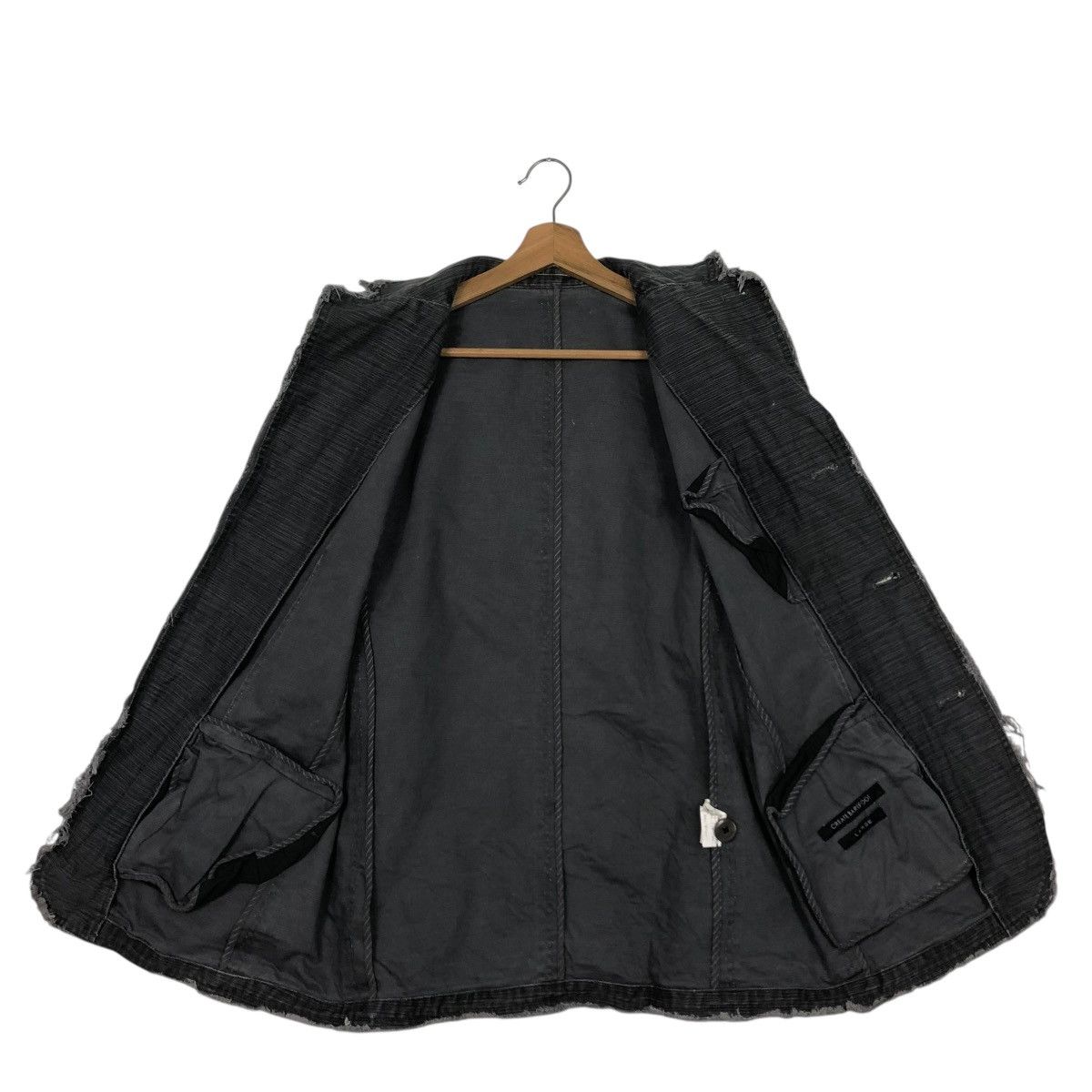 Japanese Brand 🔥VINTAGE CHORE BIKER JACKET CREATE BAREFOOT ISSEY MIYAKE Size US L / EU 52-54 / 3 - 15 Thumbnail