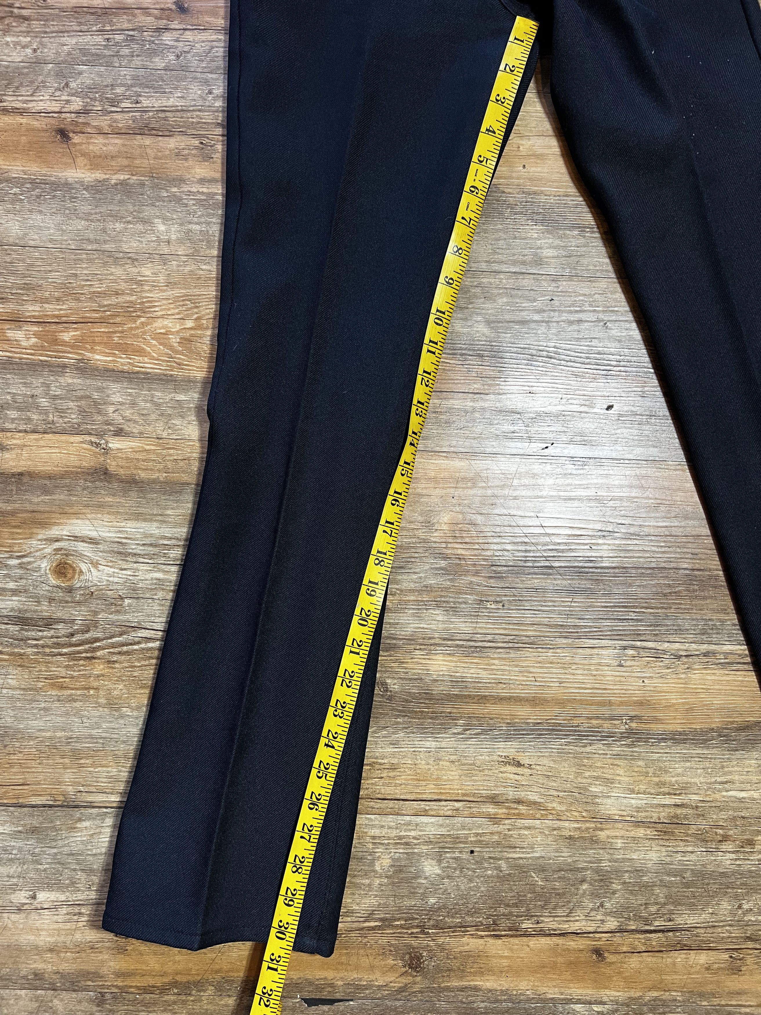 Levi's Vintage Clothing Vintage 1970's Levi's Black Polyester Pants Size US 28 / EU 44 - 7 Thumbnail
