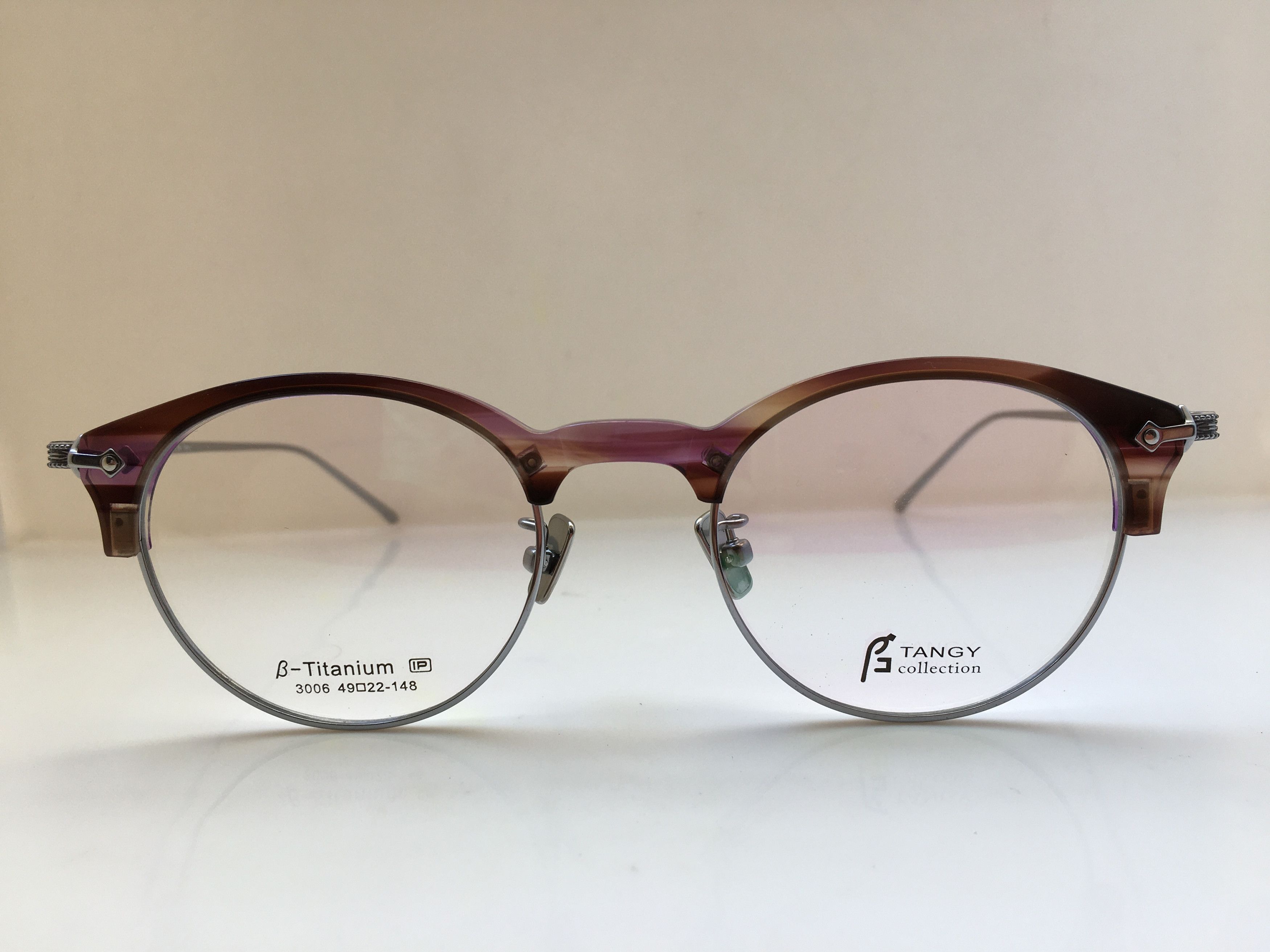 Other Tangy Malcolm Eyeglasses Frame Titanium Metal Size ONE SIZE - 1 Thumbnail